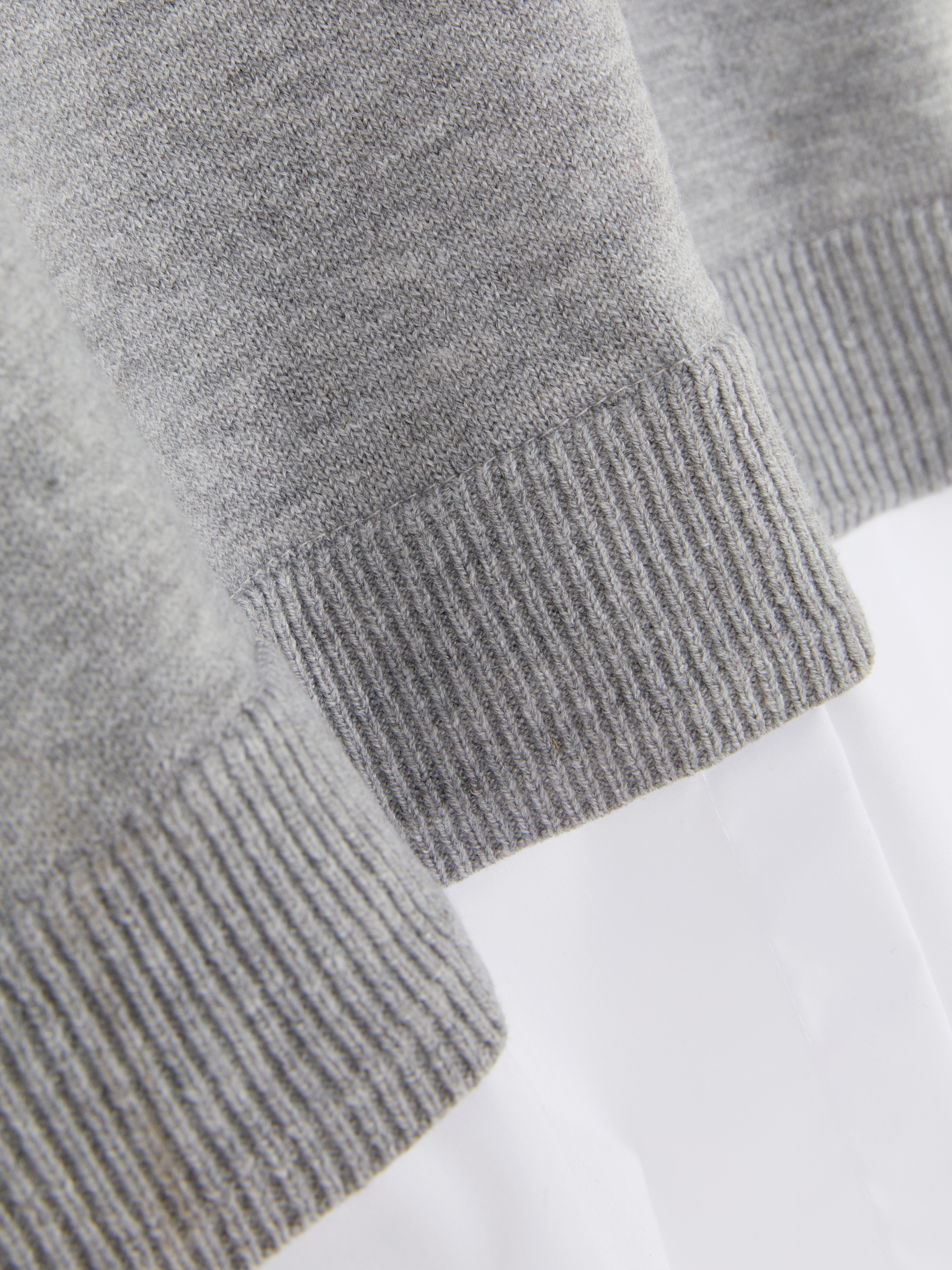 2-In-1 Collared Shirt and Jumper