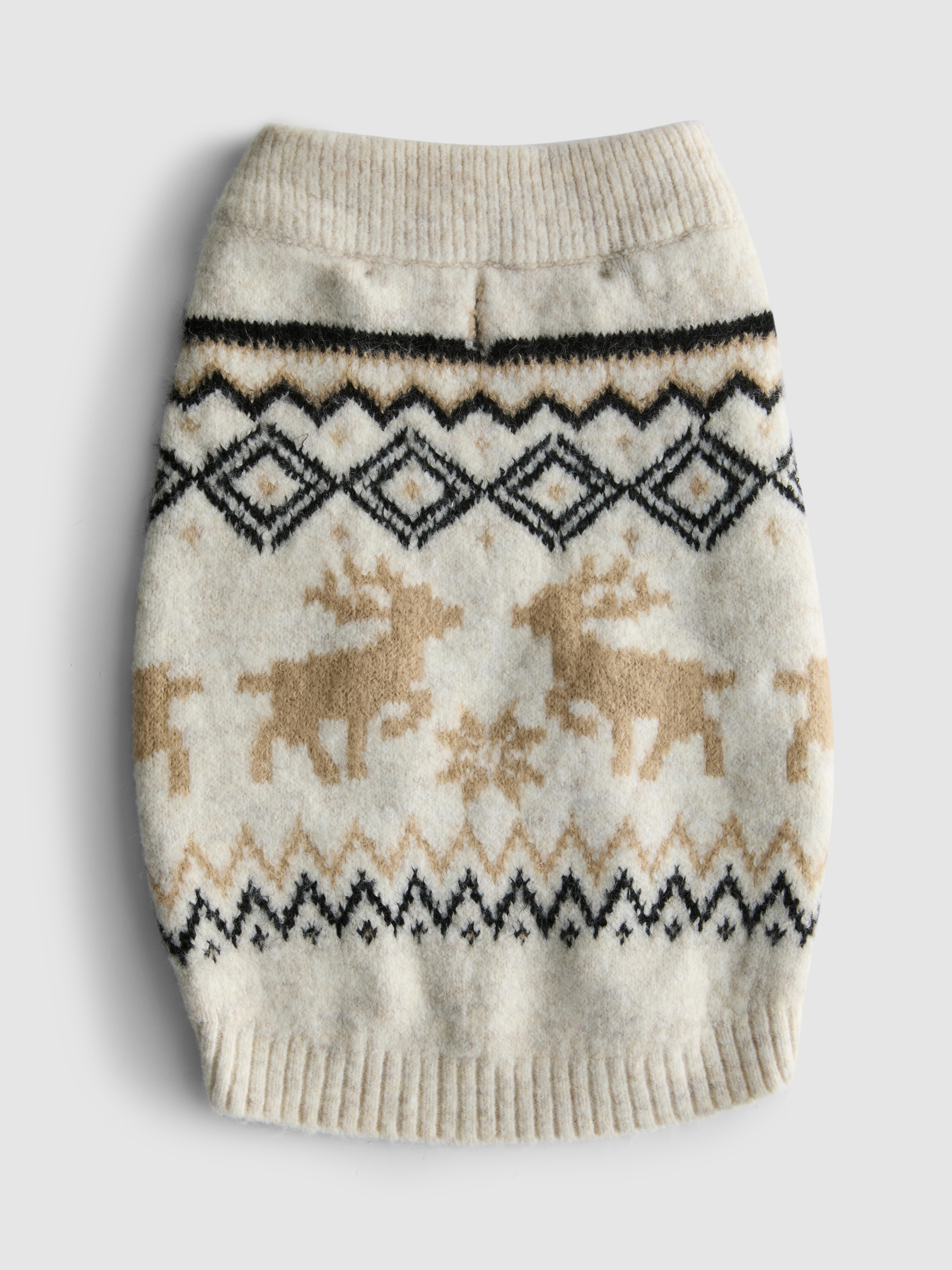 Pet Reindeer Fair Isle Family Christmas Jumper