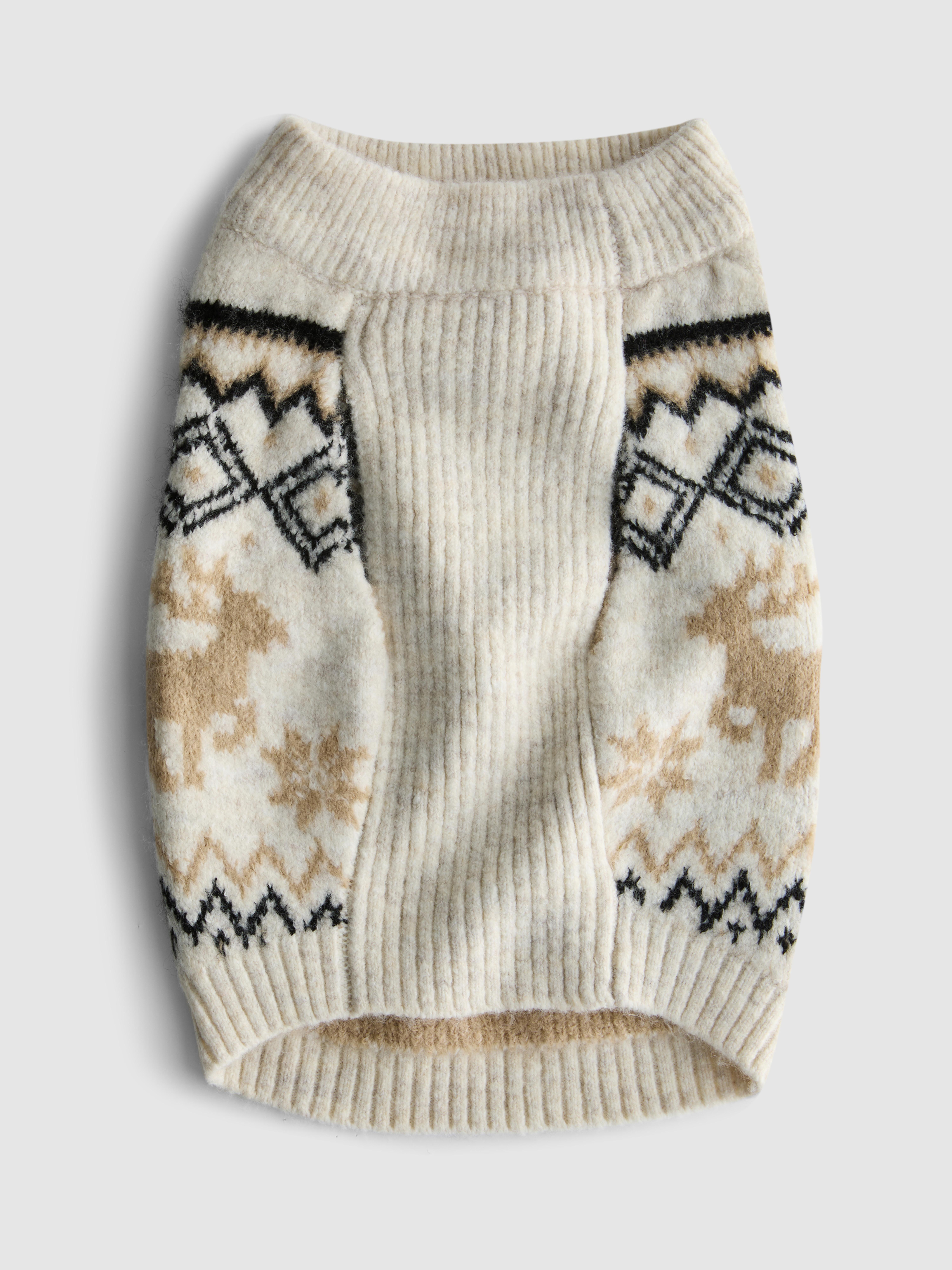 Pet Reindeer Fair Isle Family Christmas Jumper