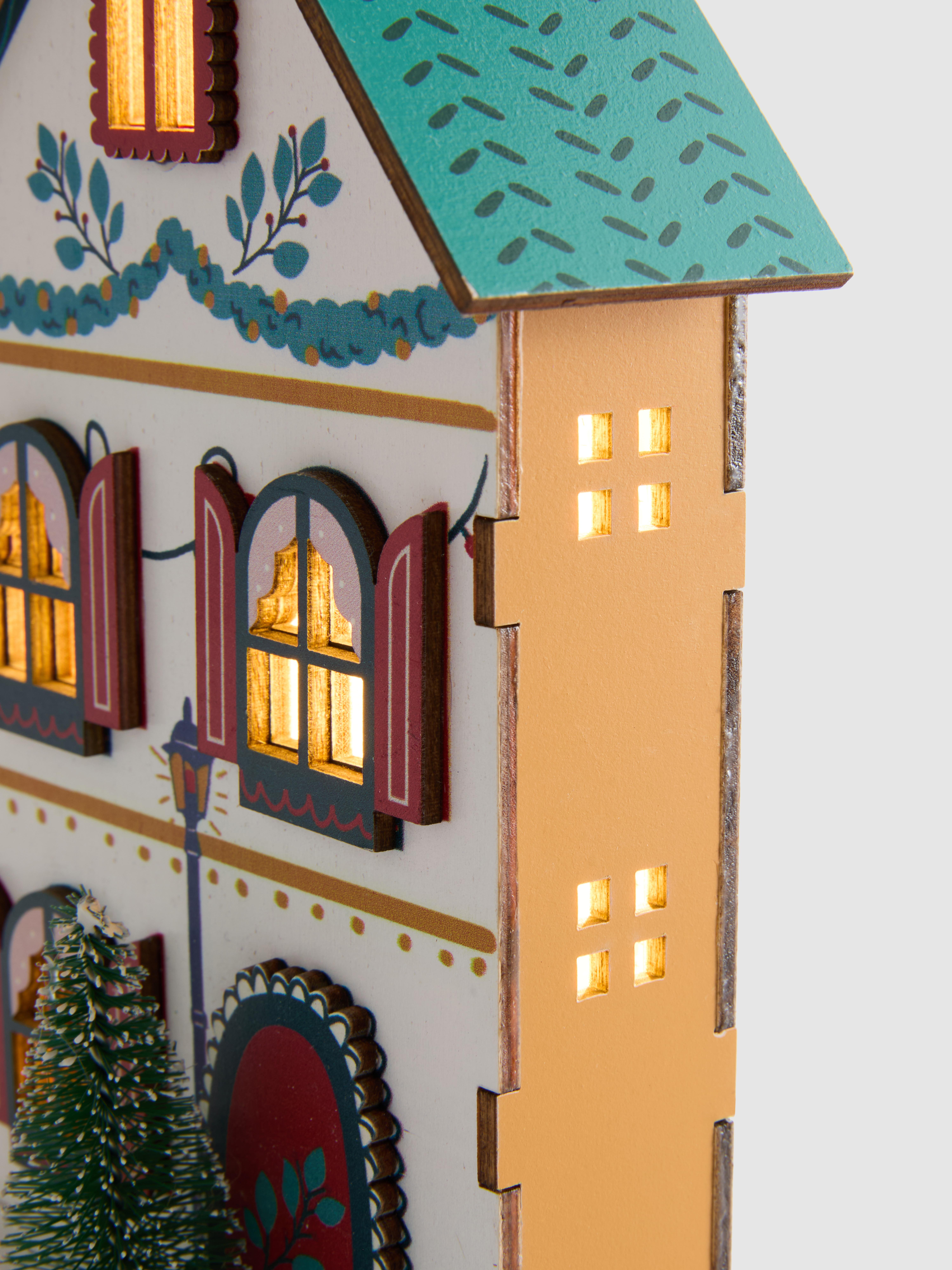 Small LED Christmas House Decoration
