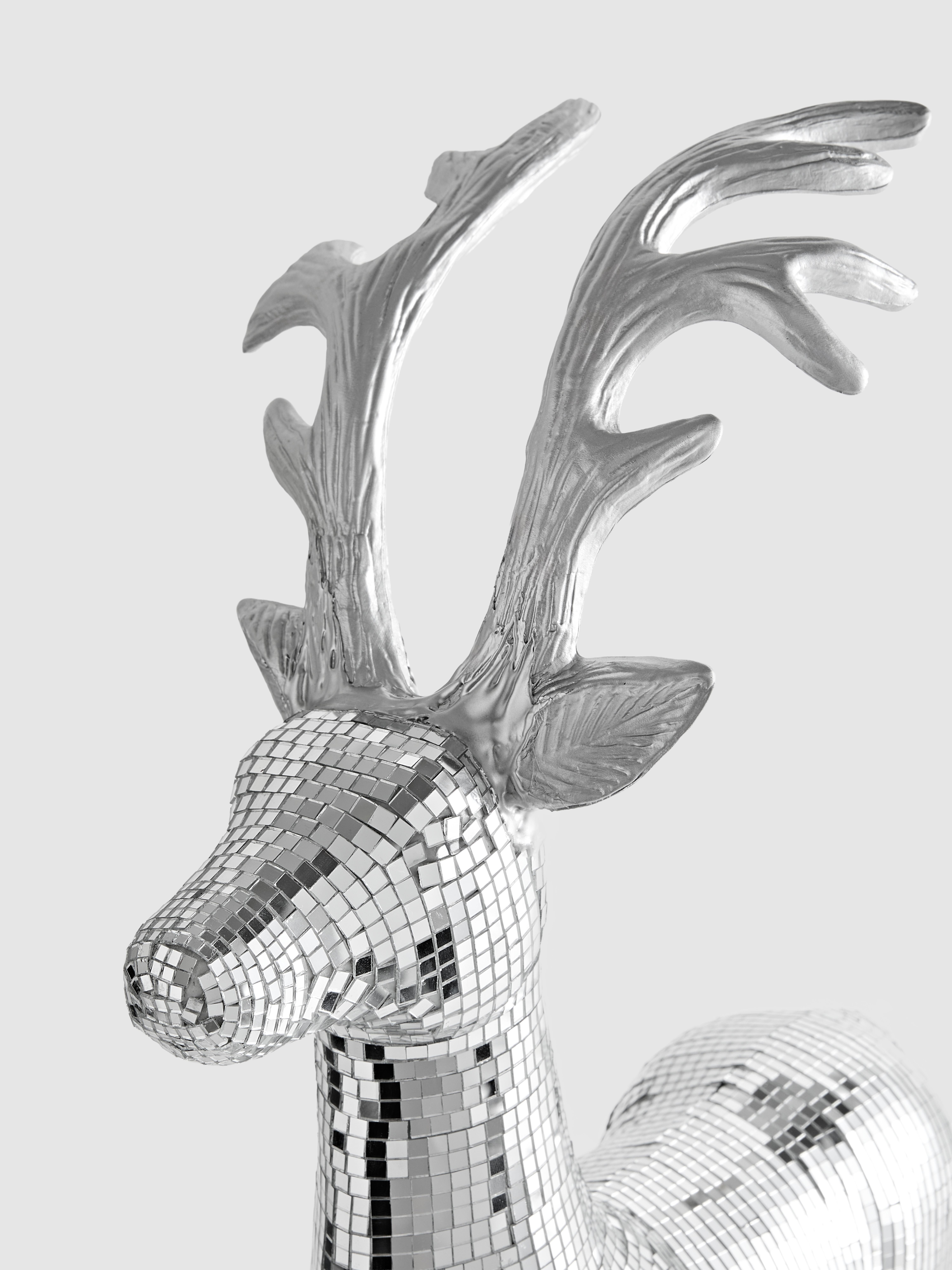 Disco Ball Reindeer Ornament