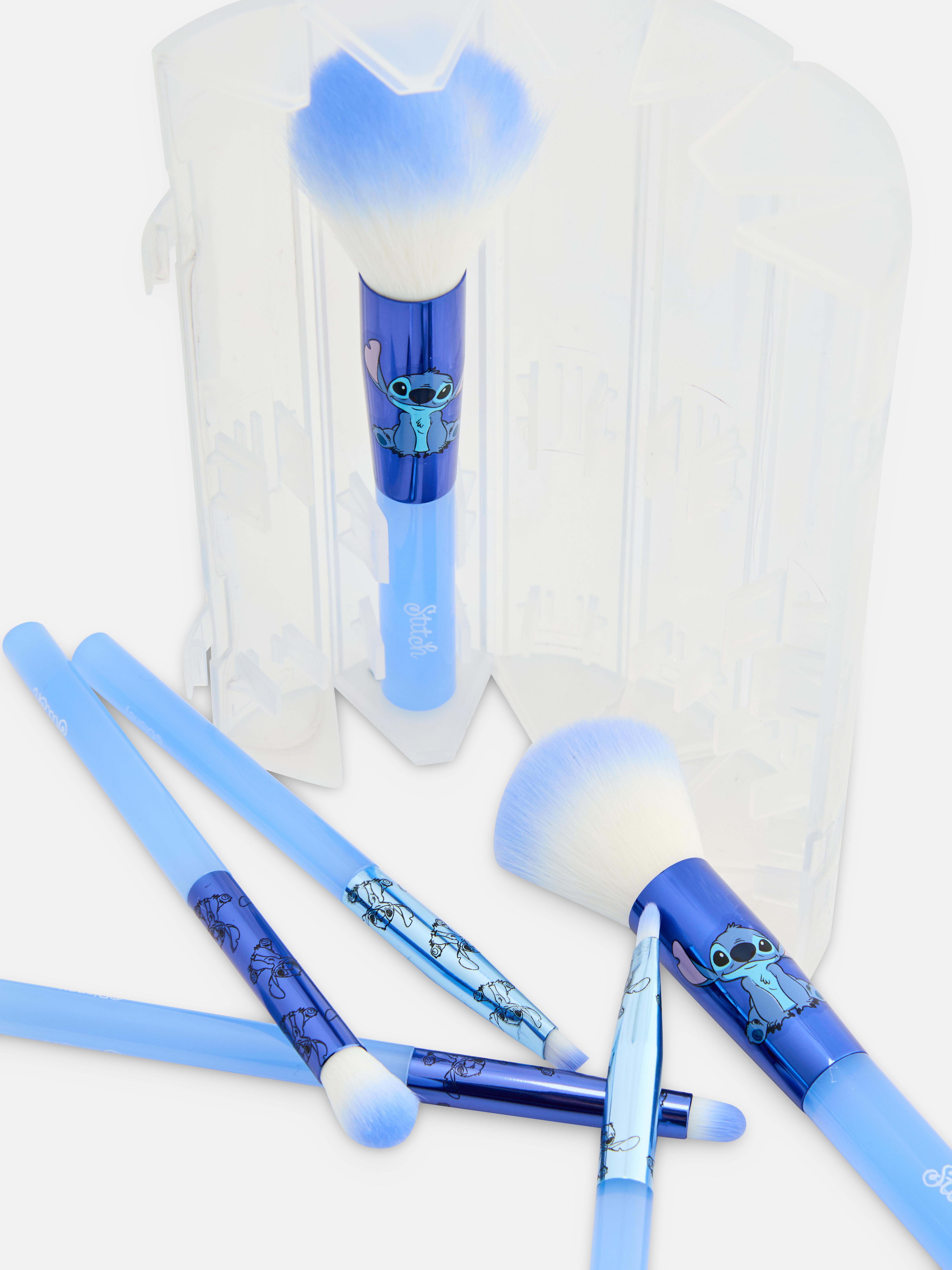 Weihnachtliches „Disney Stitch“ Geschenkset mit Mini-Make-up-Pinseln, 6-teilig