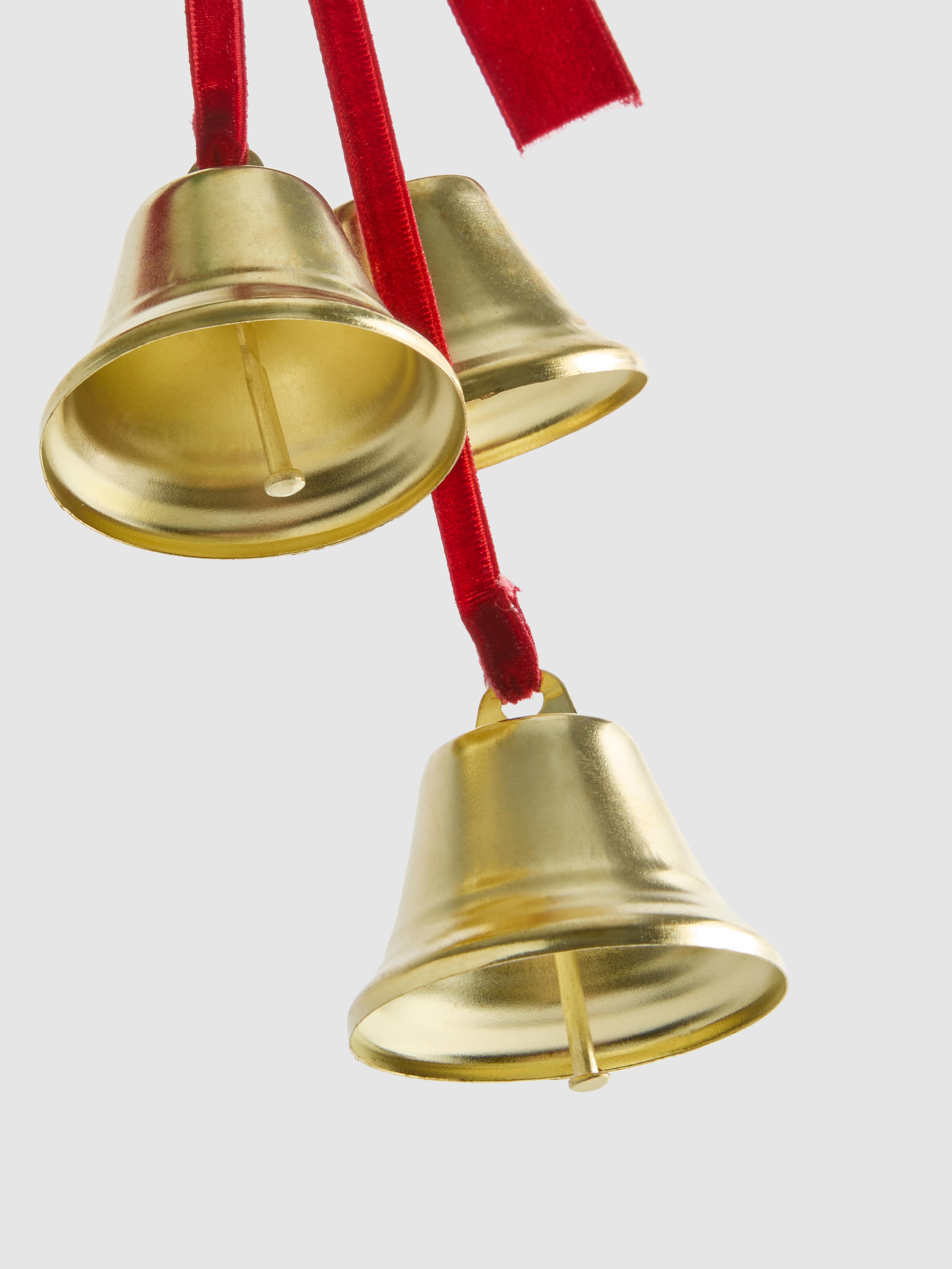 Bow and Bell Christmas Decoration