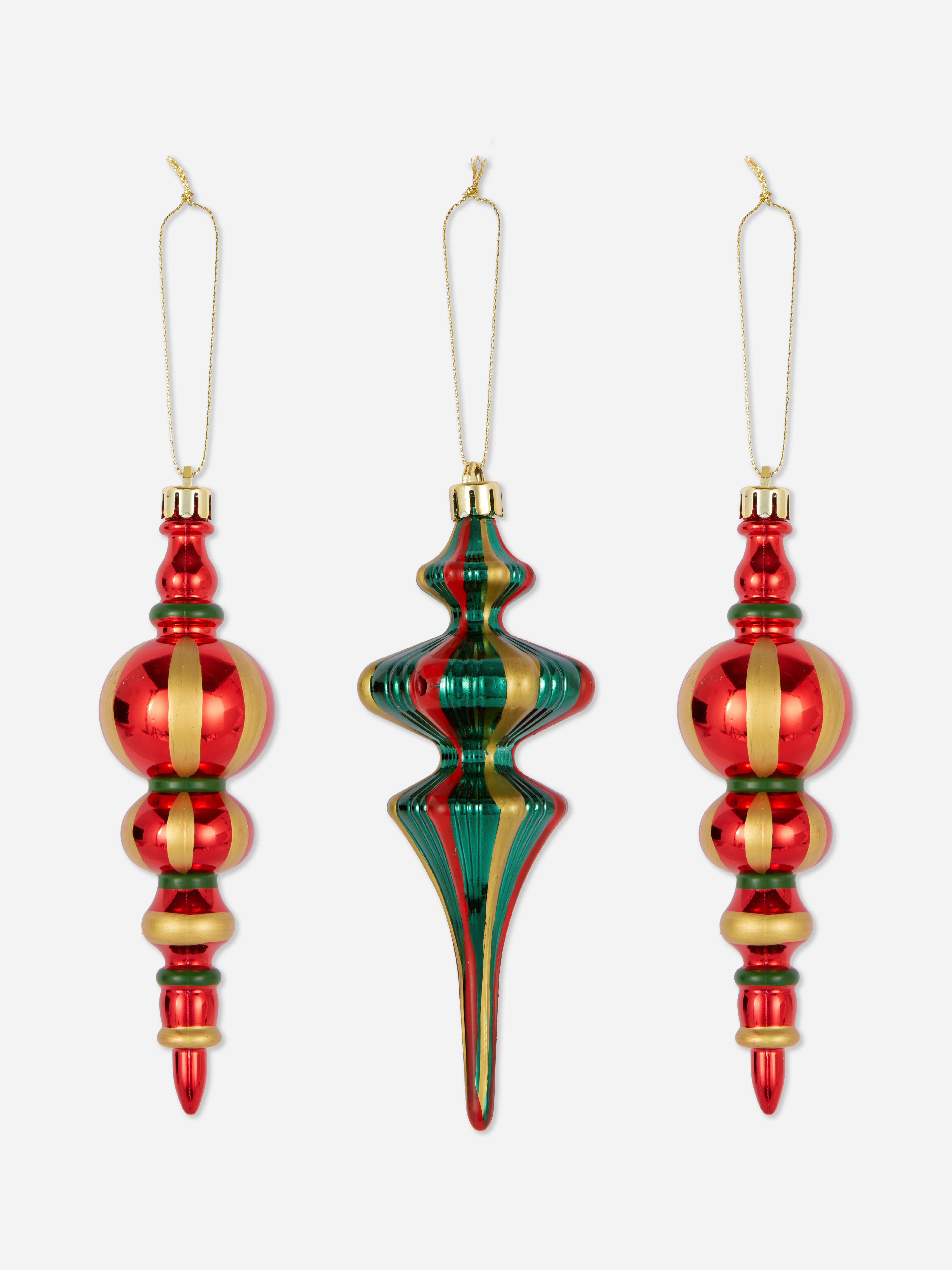 Kerstballen, set van 3