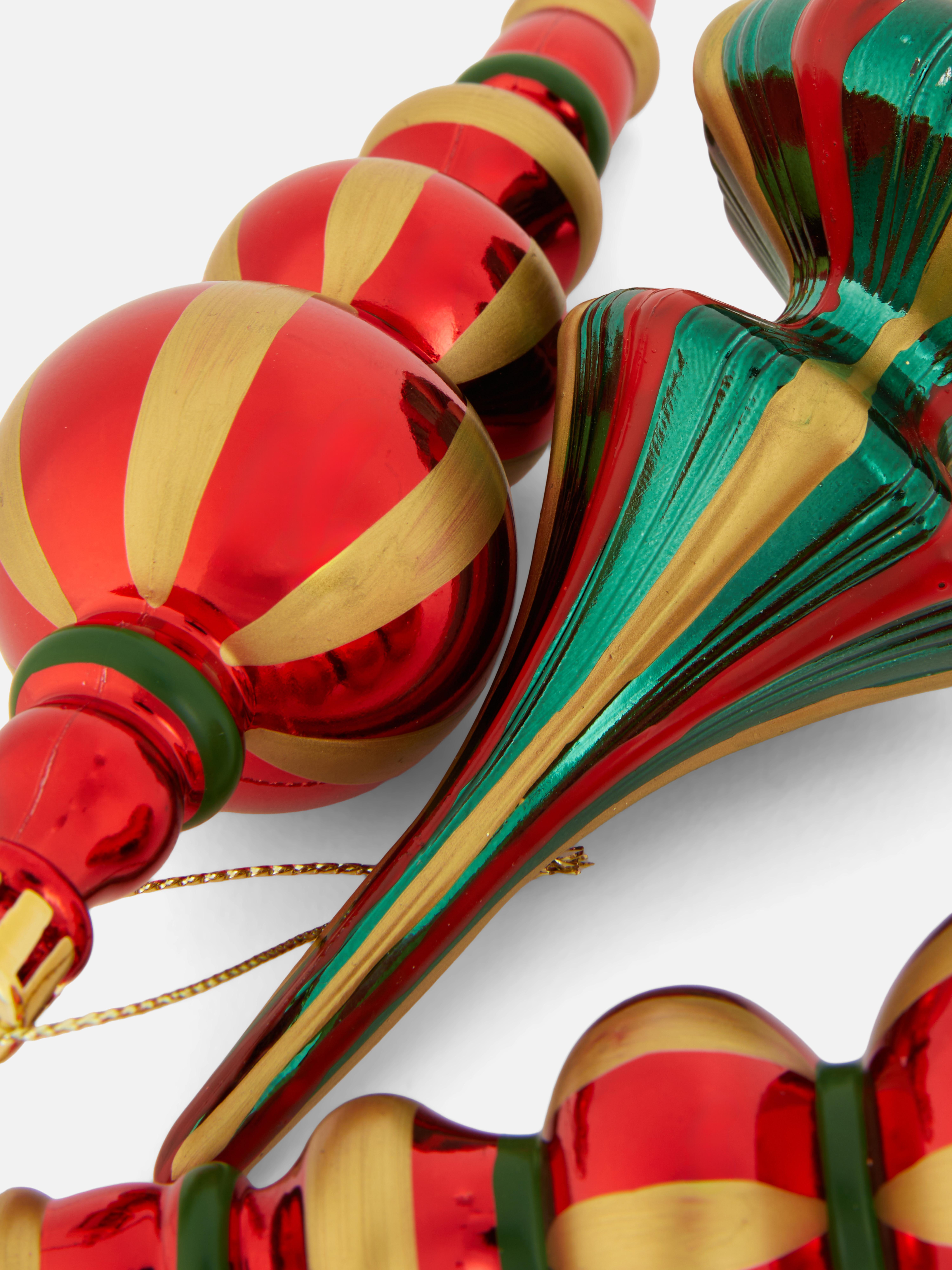 Kerstballen, set van 3