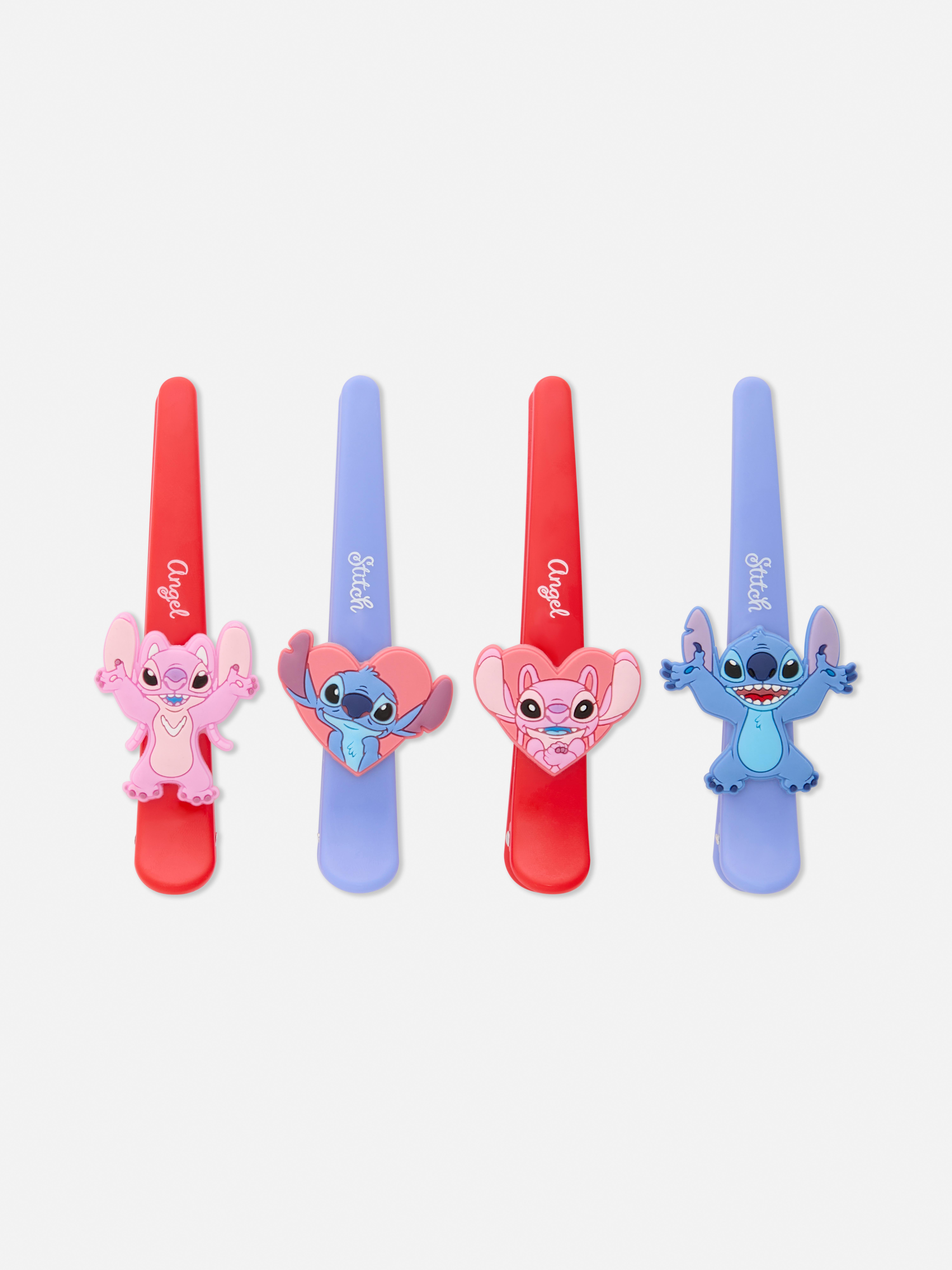 „Disney Stitch“ Schnabelspangen, 4er-Pack