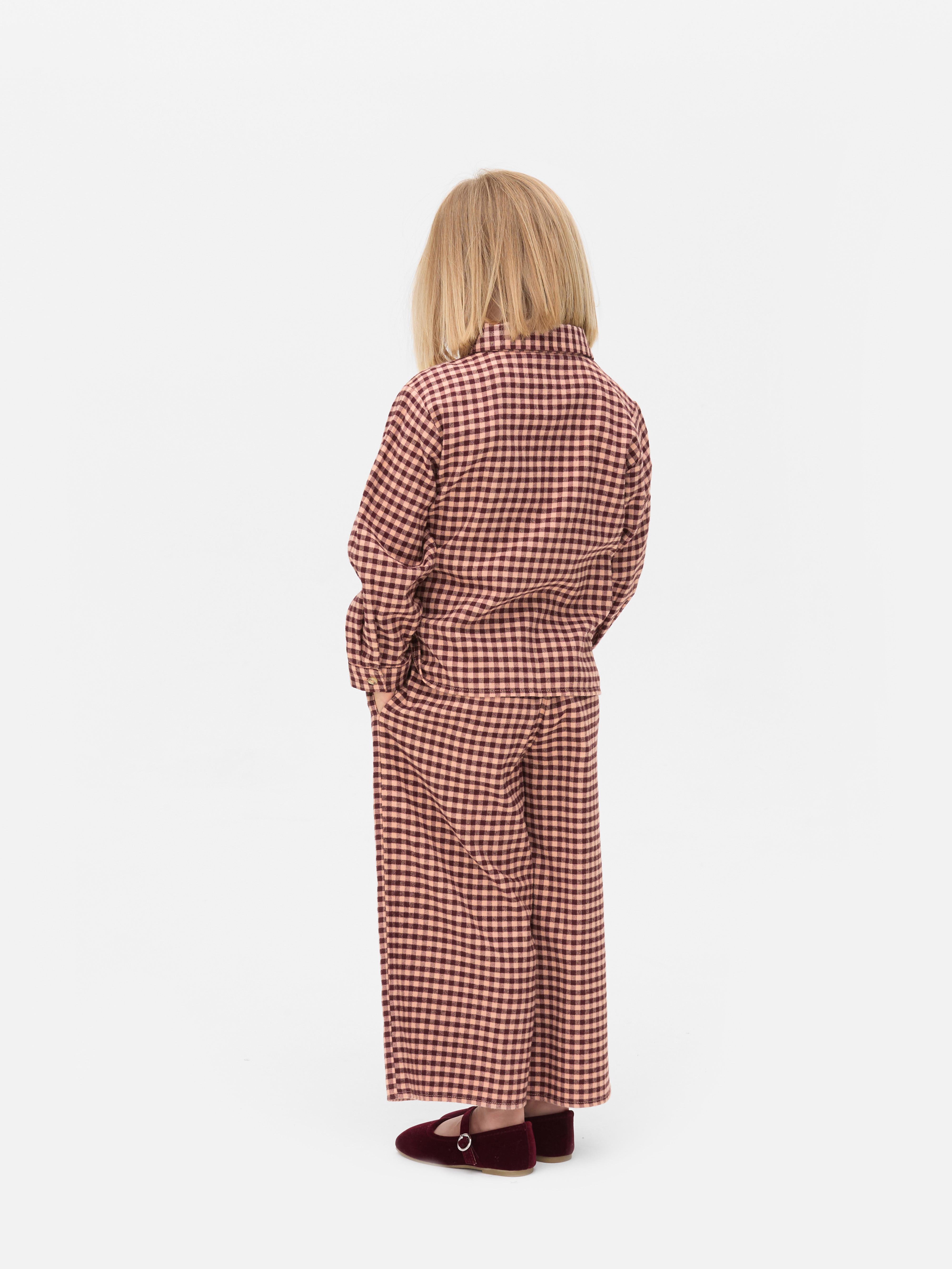 1.5-8yrs | The Edit Gingham Check Shirt and Trousers Set
