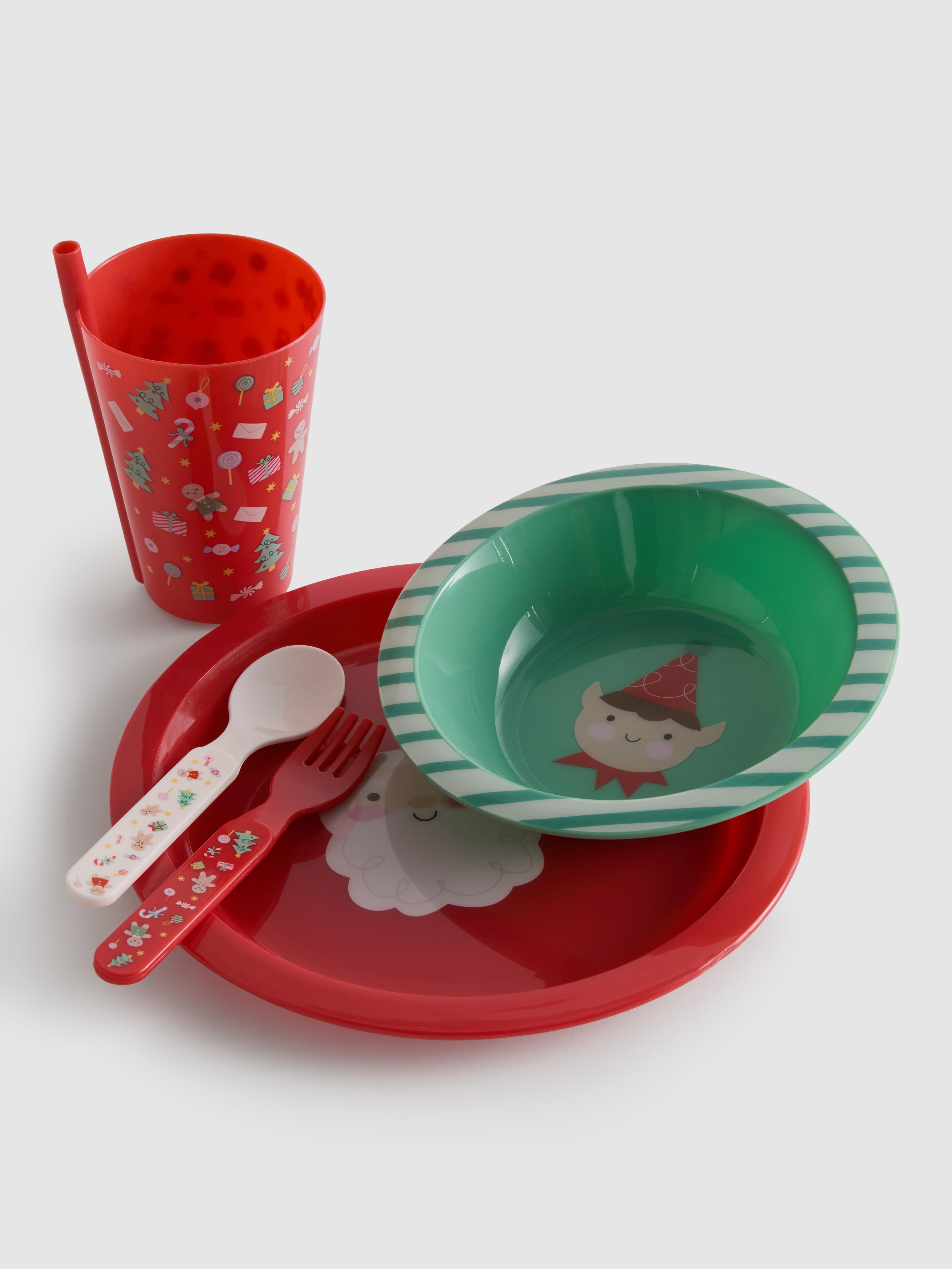 Christmas Plastic Cutlery Set