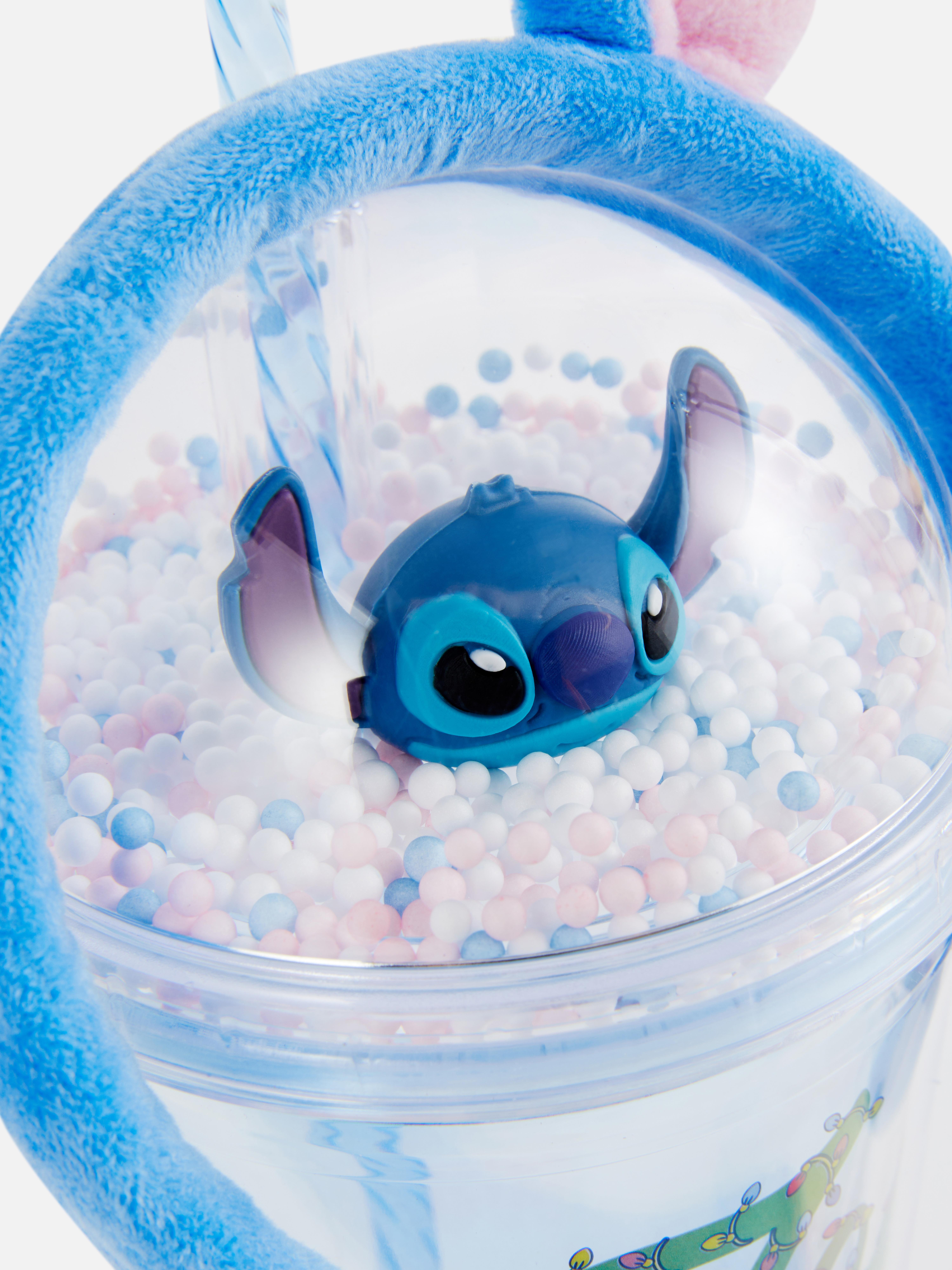 Set de diadema y vaso navideños de Stitch de Disney