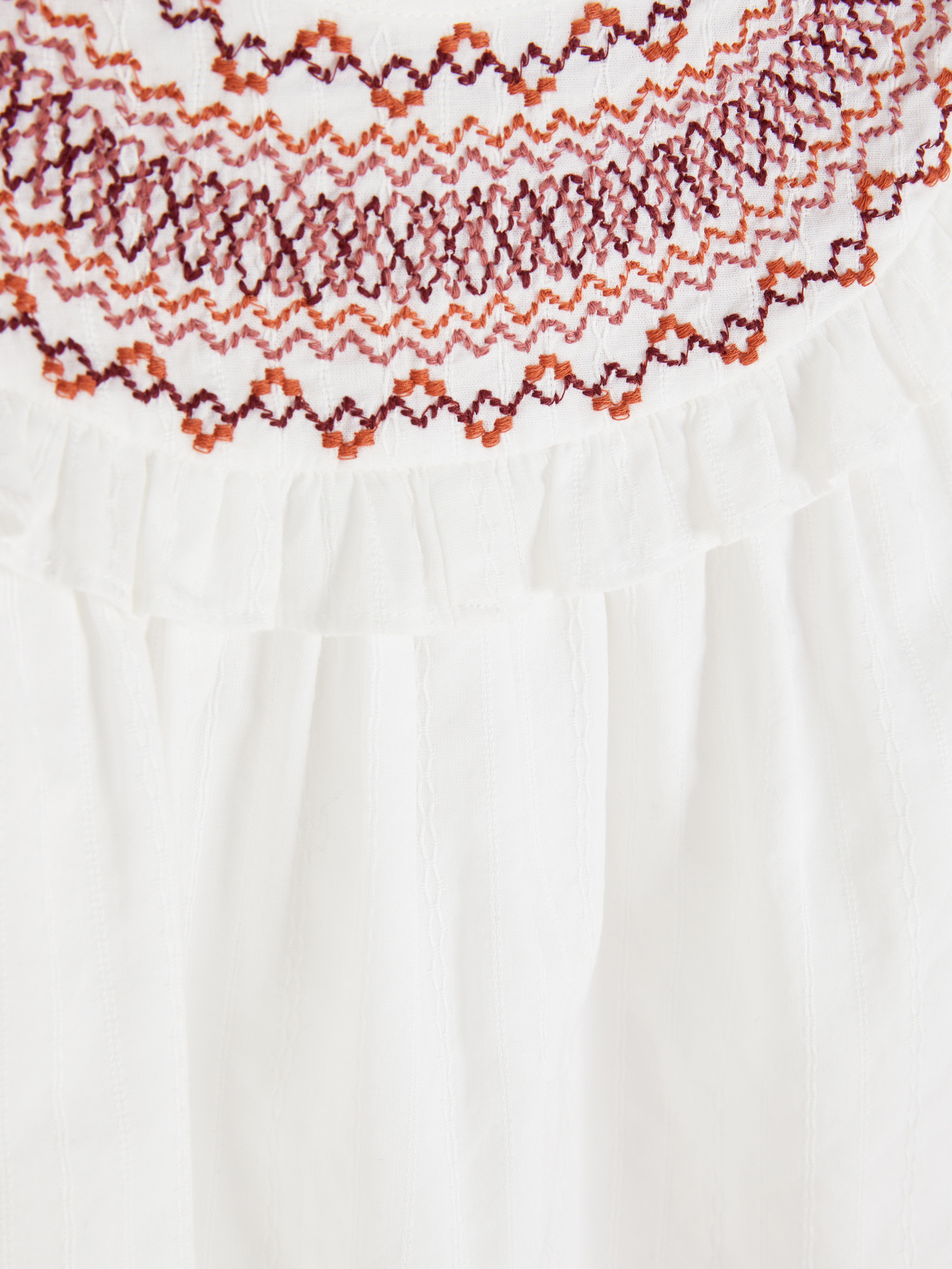 1.5-8yrs | The Edit Embroidered Blouse
