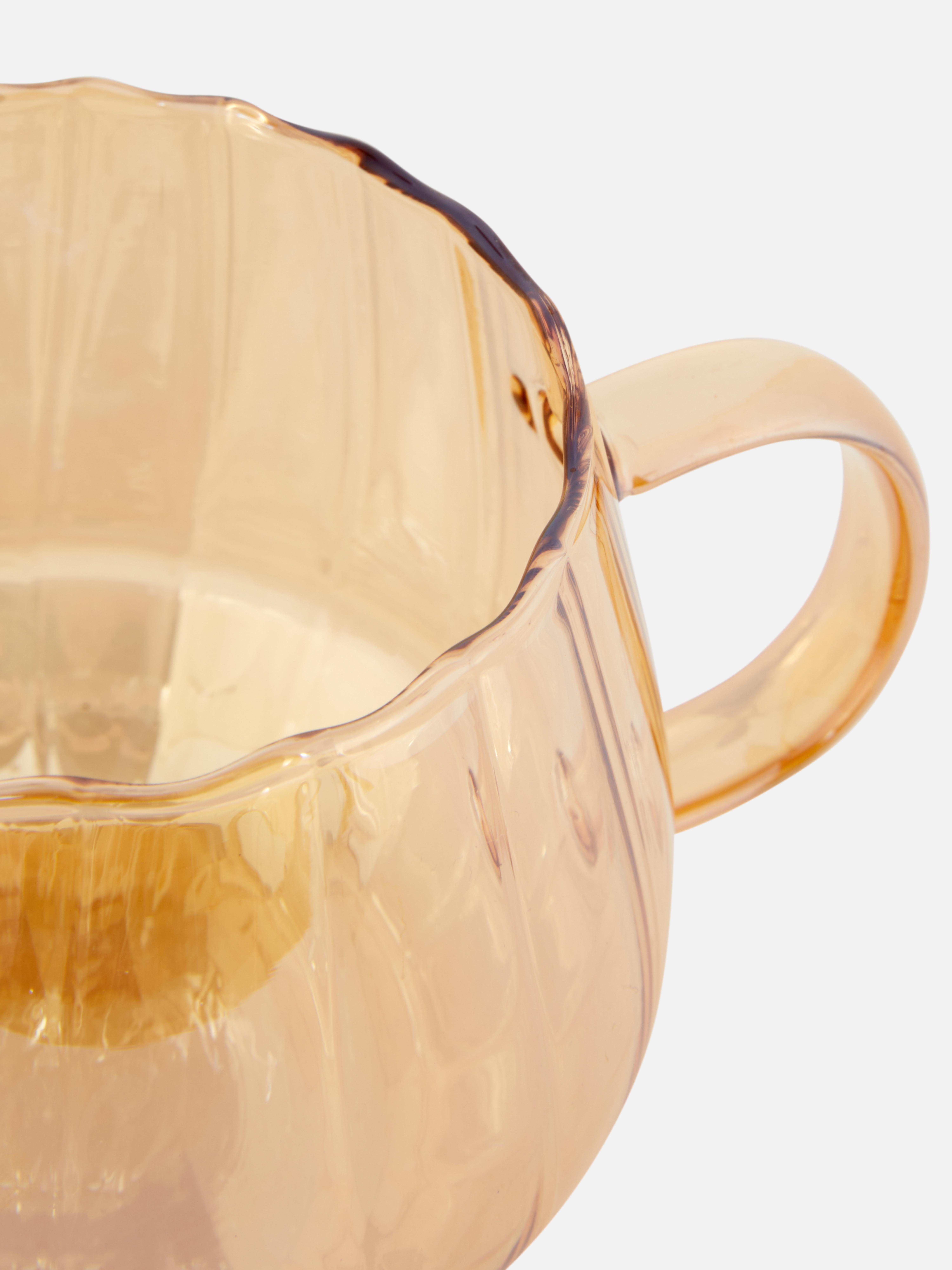 Iridescent Glass Tulip Mug