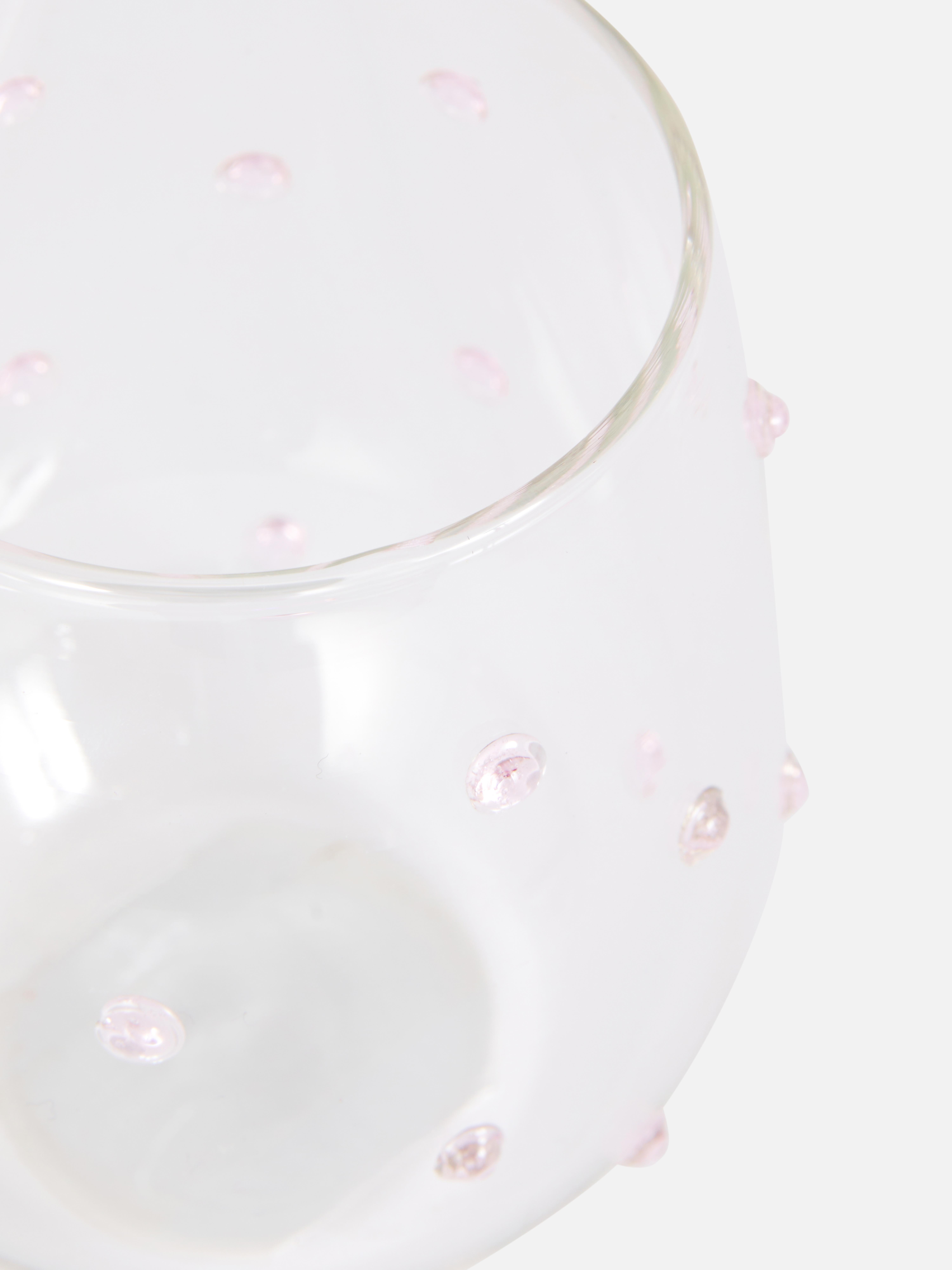 Spotted Tumbler Glass