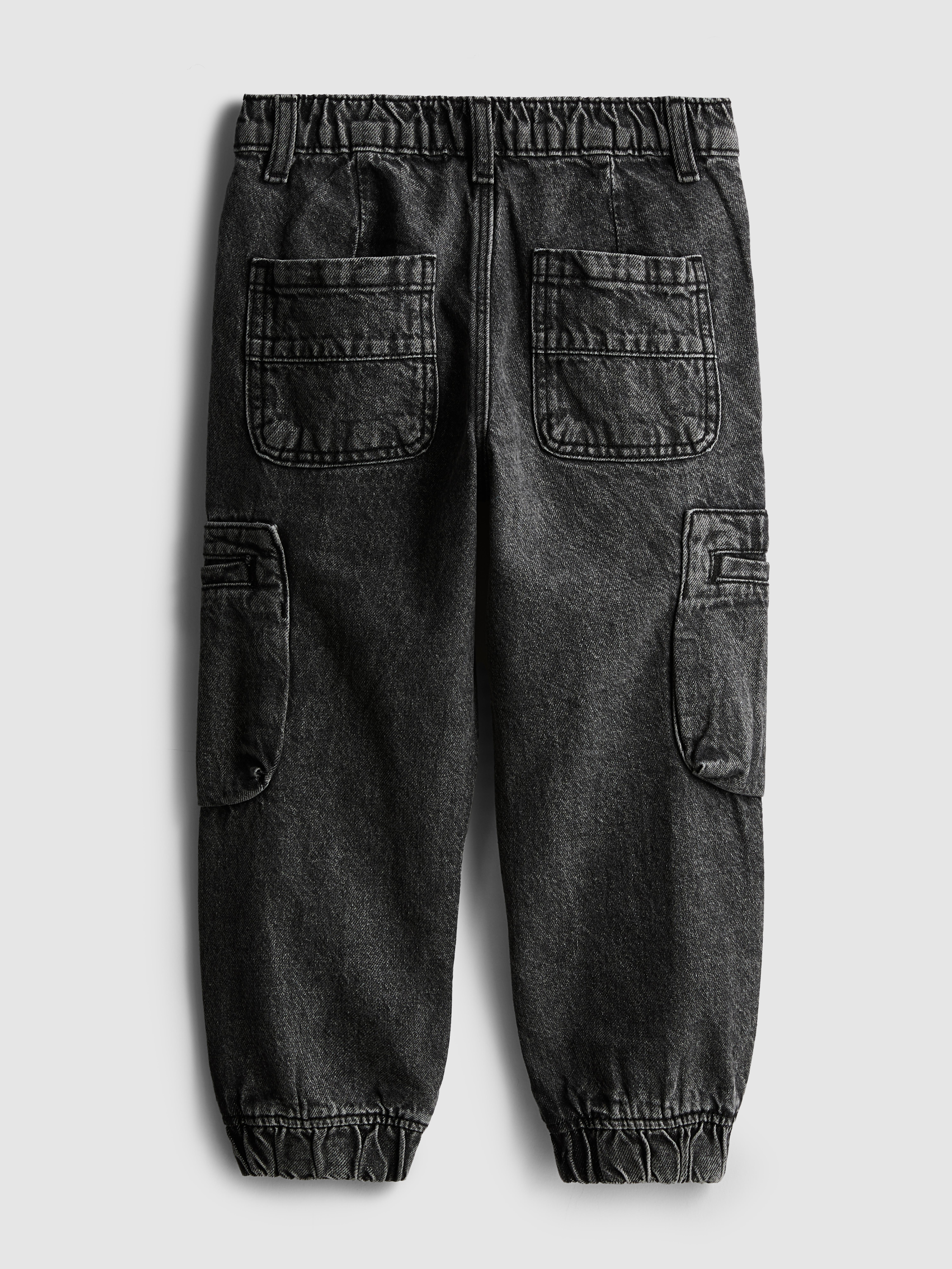 1.5-8yrs | Cuffed Cargo Jeans