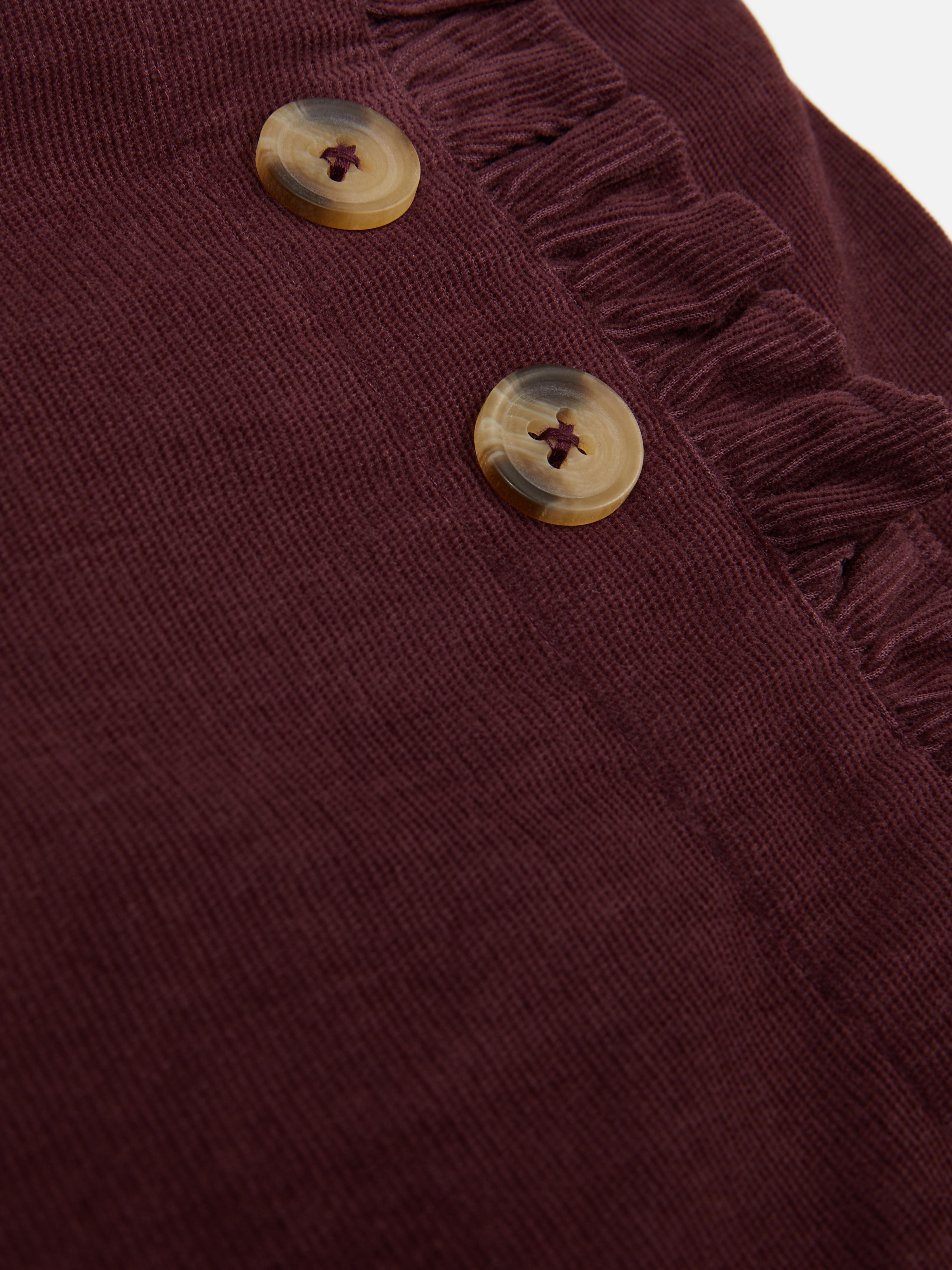 1.5-8yrs | The Edit Corduroy Ruffle Skort