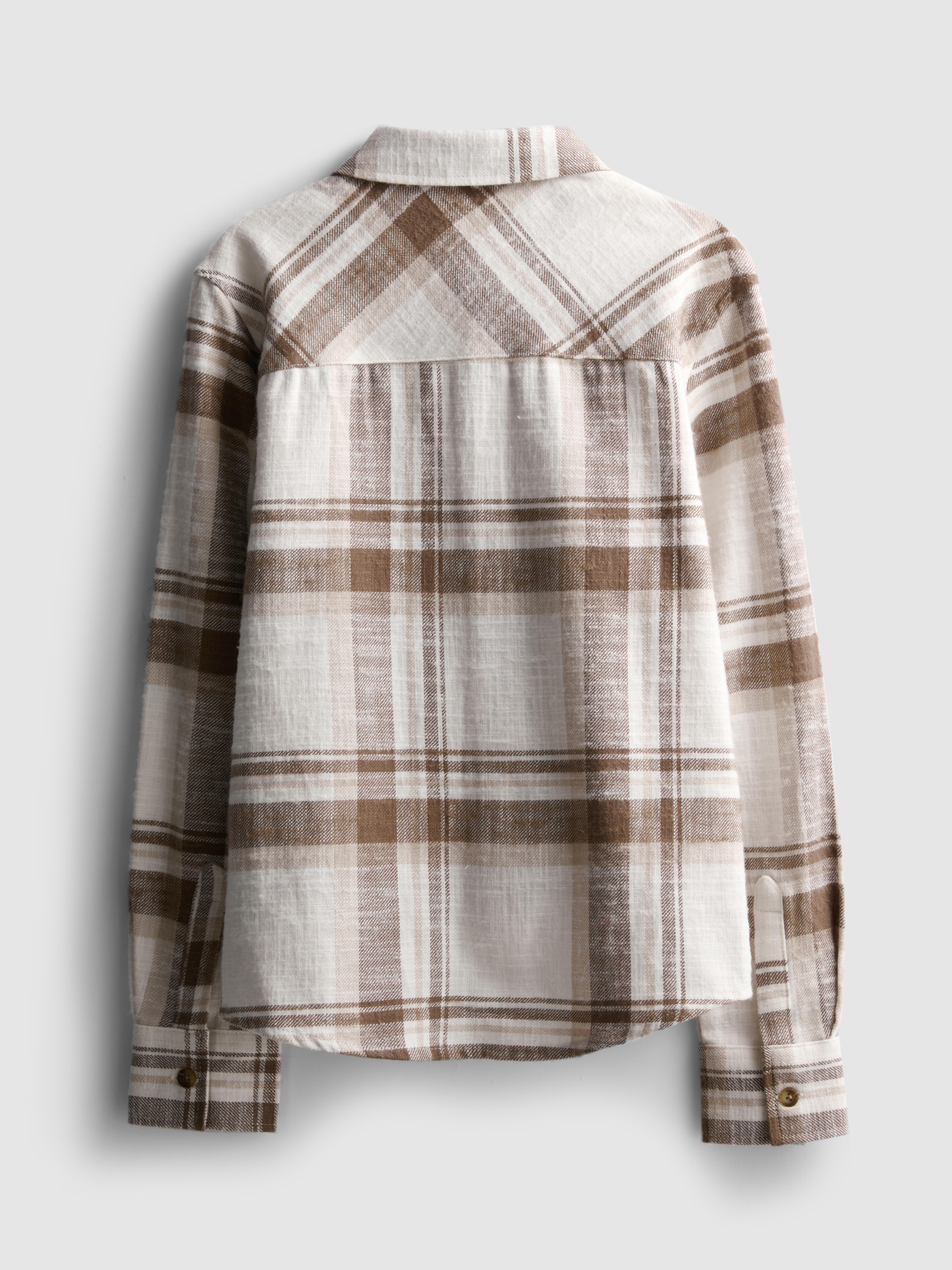 7-15yrs | Check Flannel Shirt