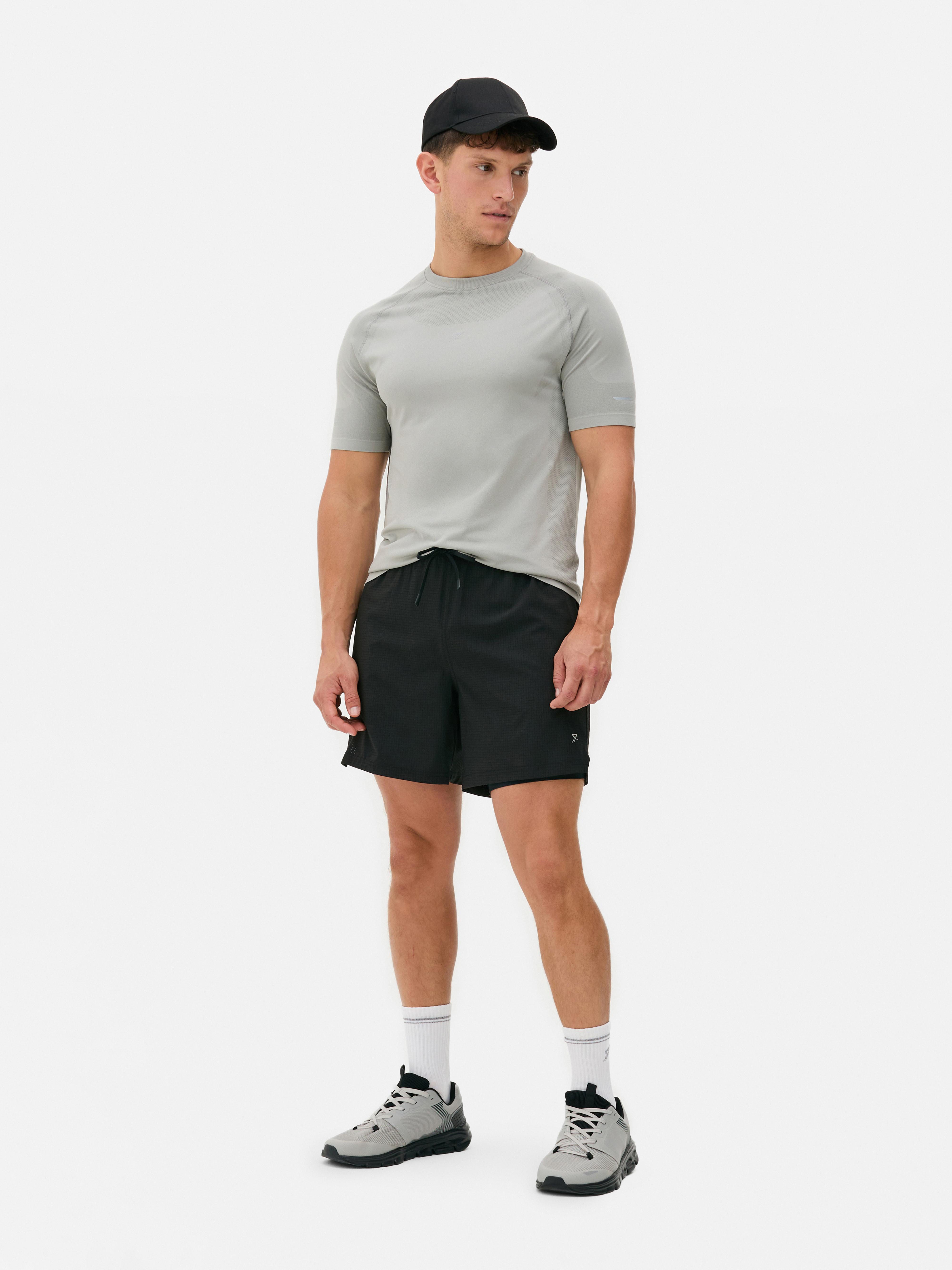 Nahtloses, kurzärmeliges Performance-T-Shirt