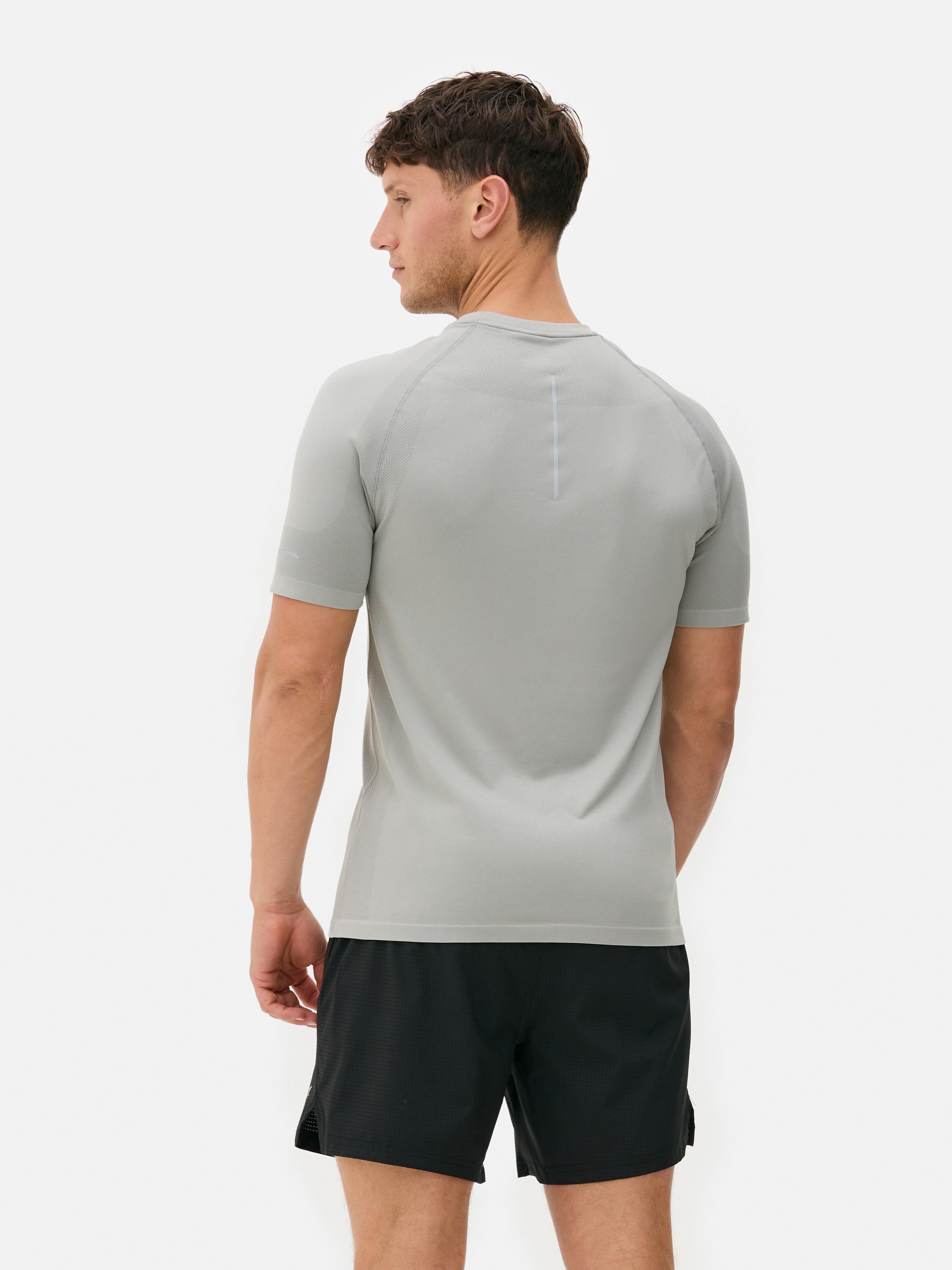 Nahtloses, kurzärmeliges Performance-T-Shirt