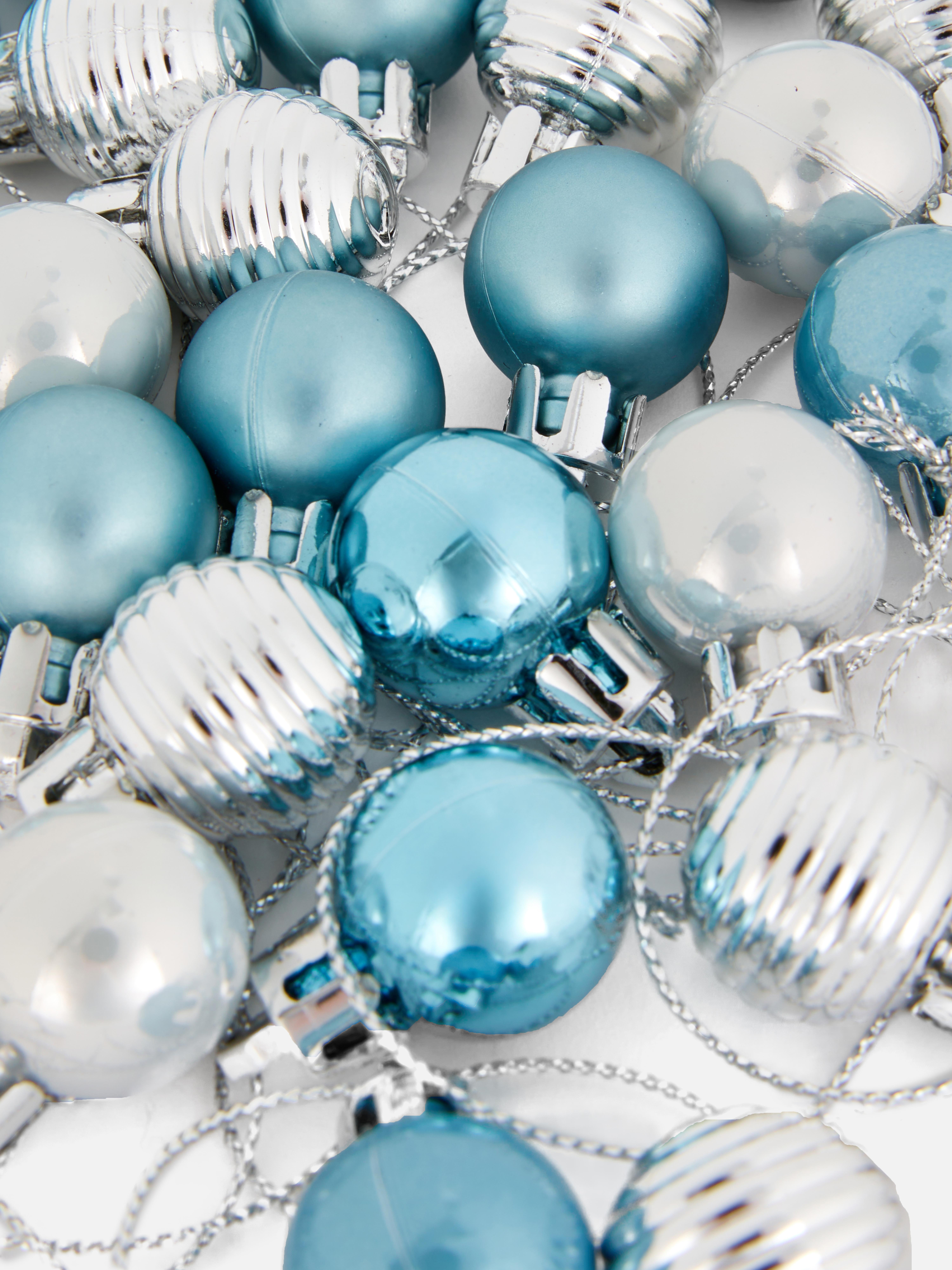 Mini-Weihnachtsbaumkugeln, 30er-Pack