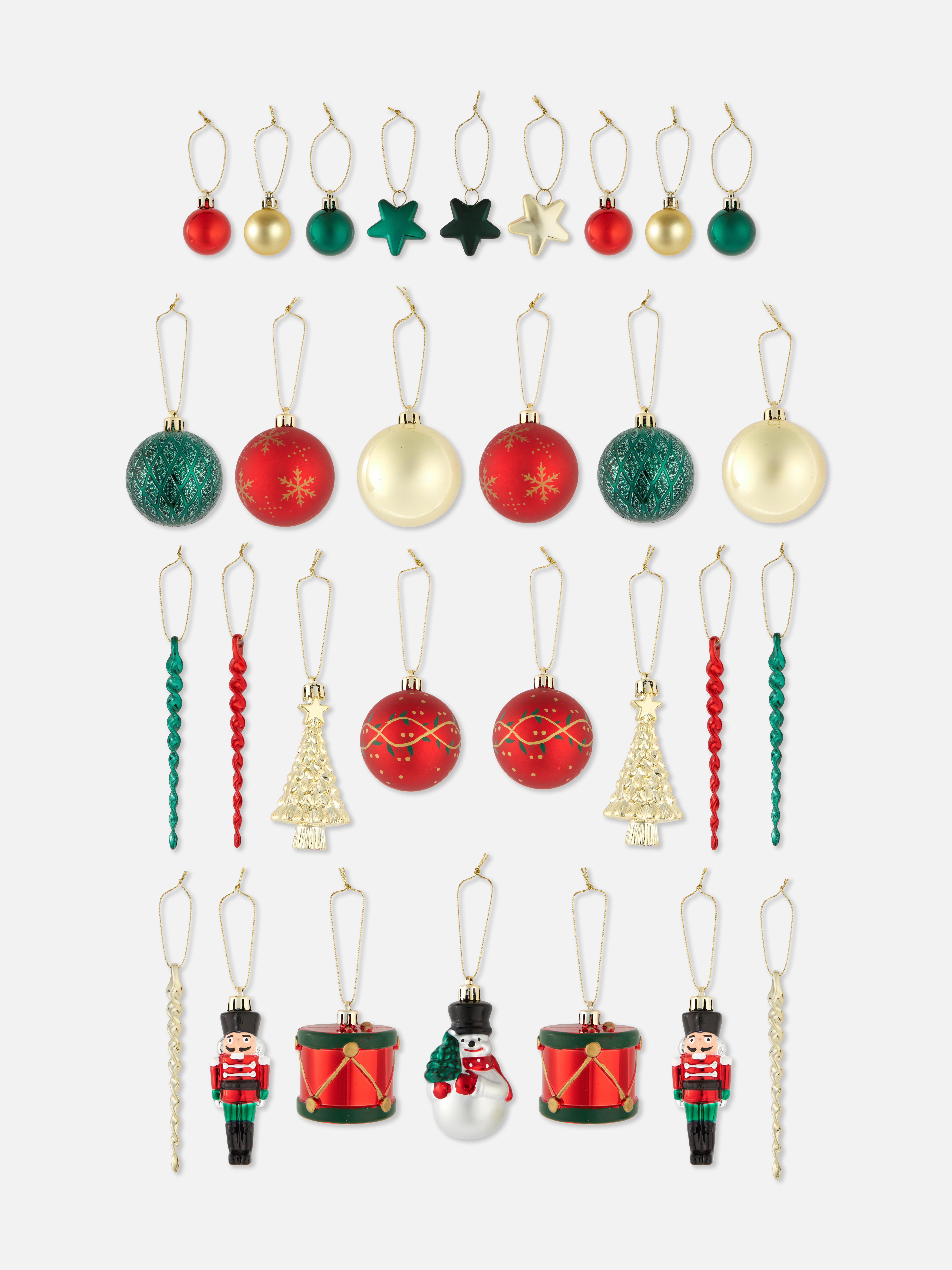Christmas Decoration Starter Set Multi