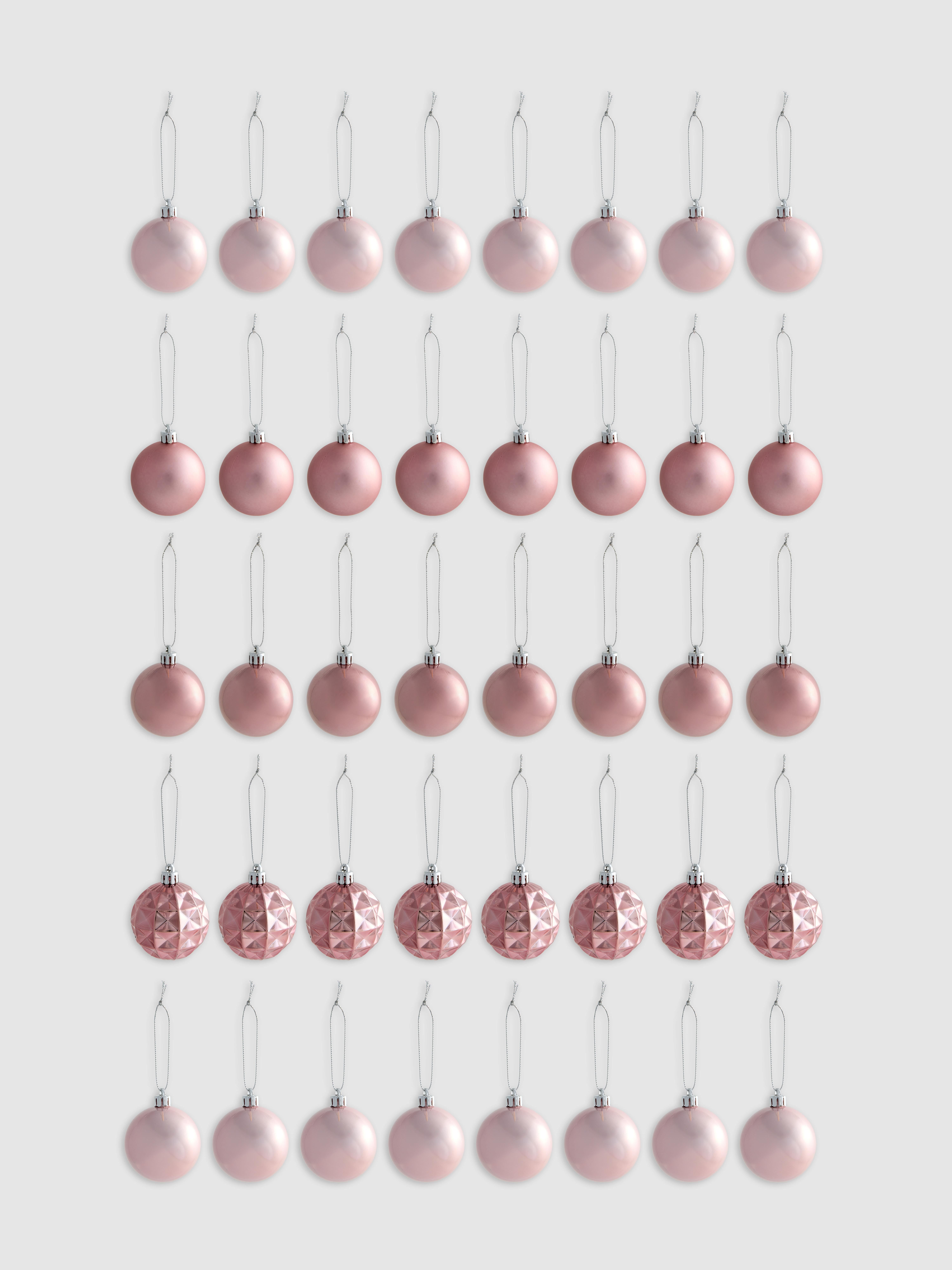 Kerstballen, set van 40