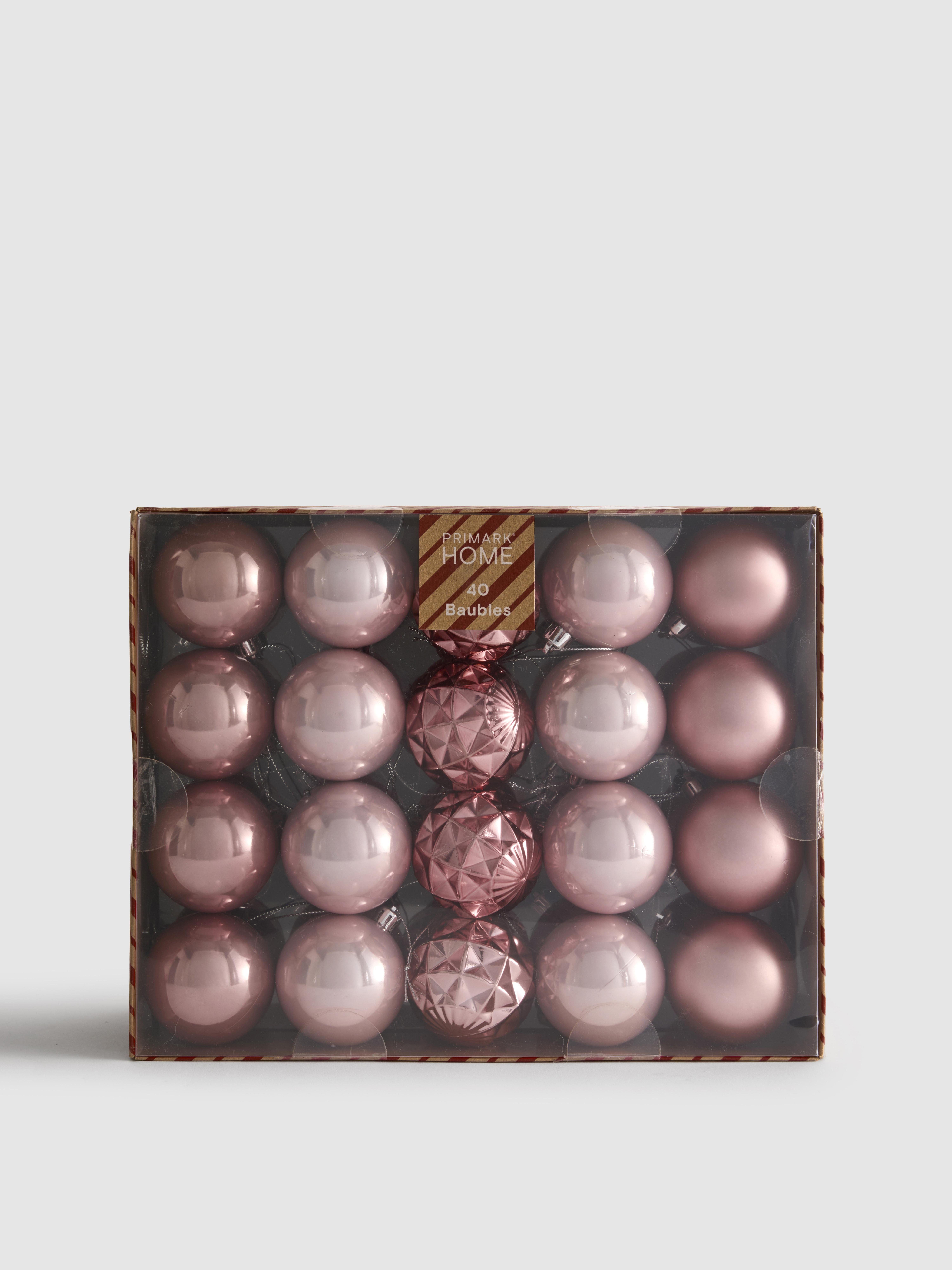 Kerstballen, set van 40