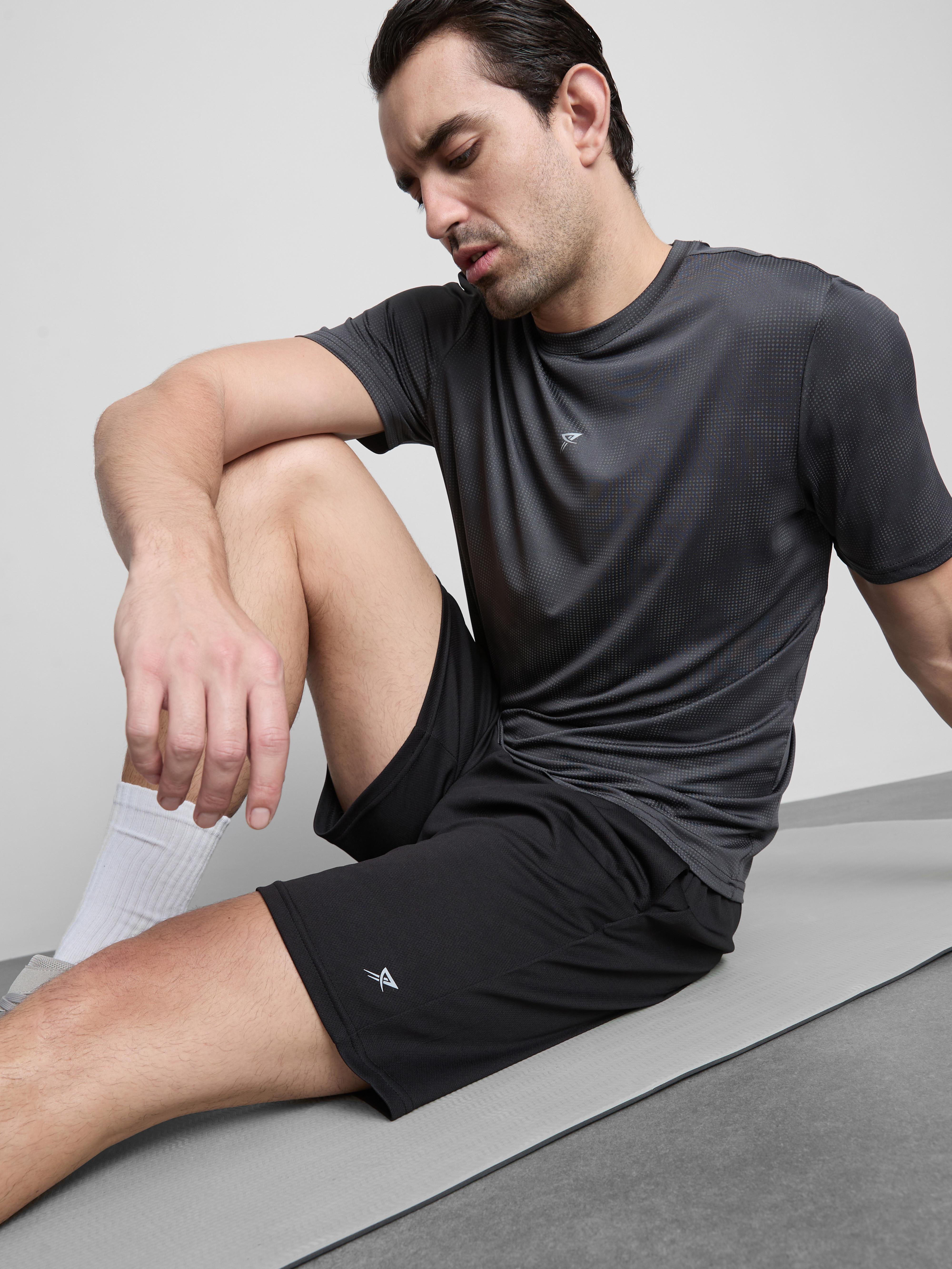 Men's Charcoal Performance Short Sleeve T-Shirt