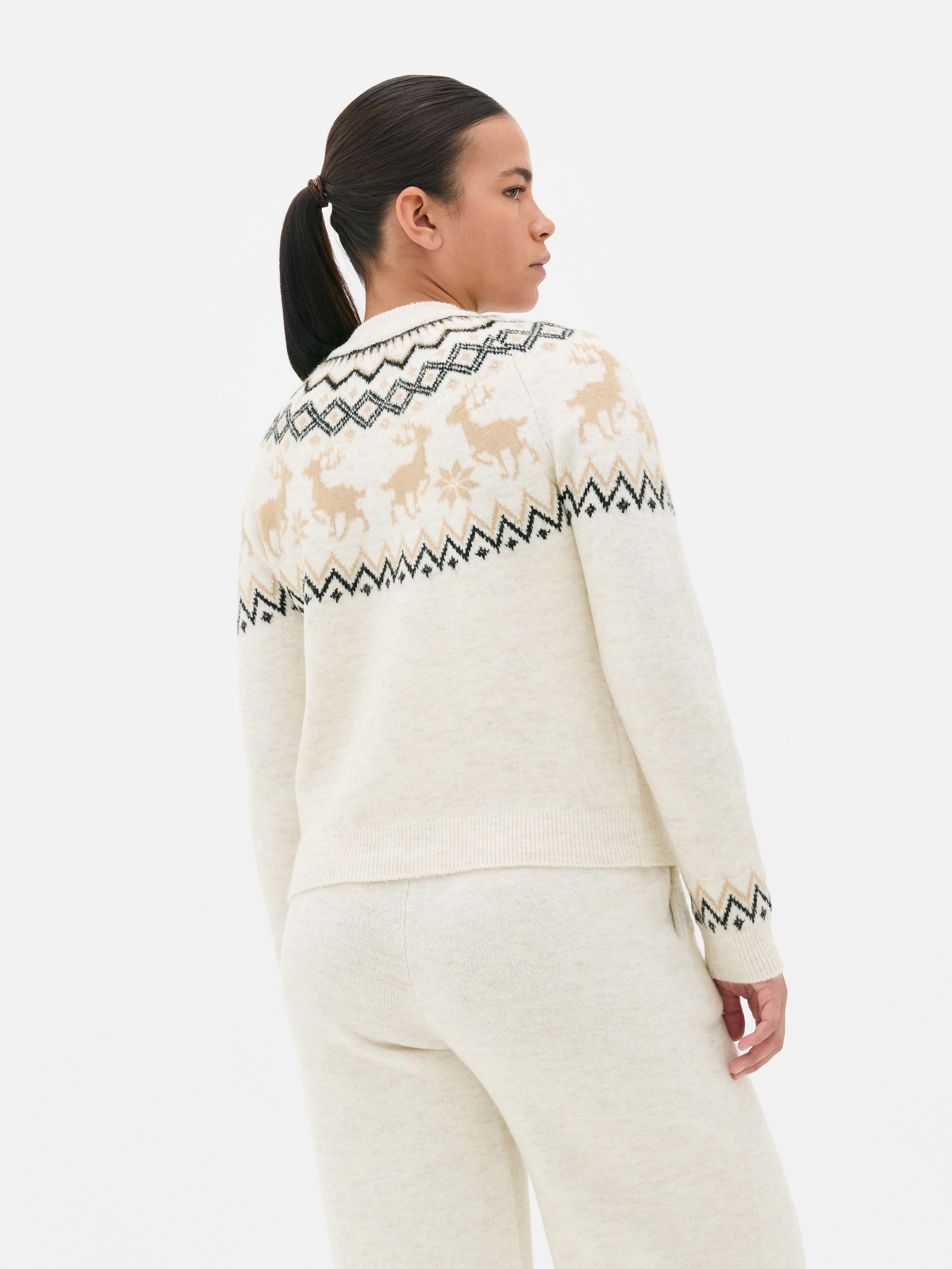 Christmas Fairisle Cardigan