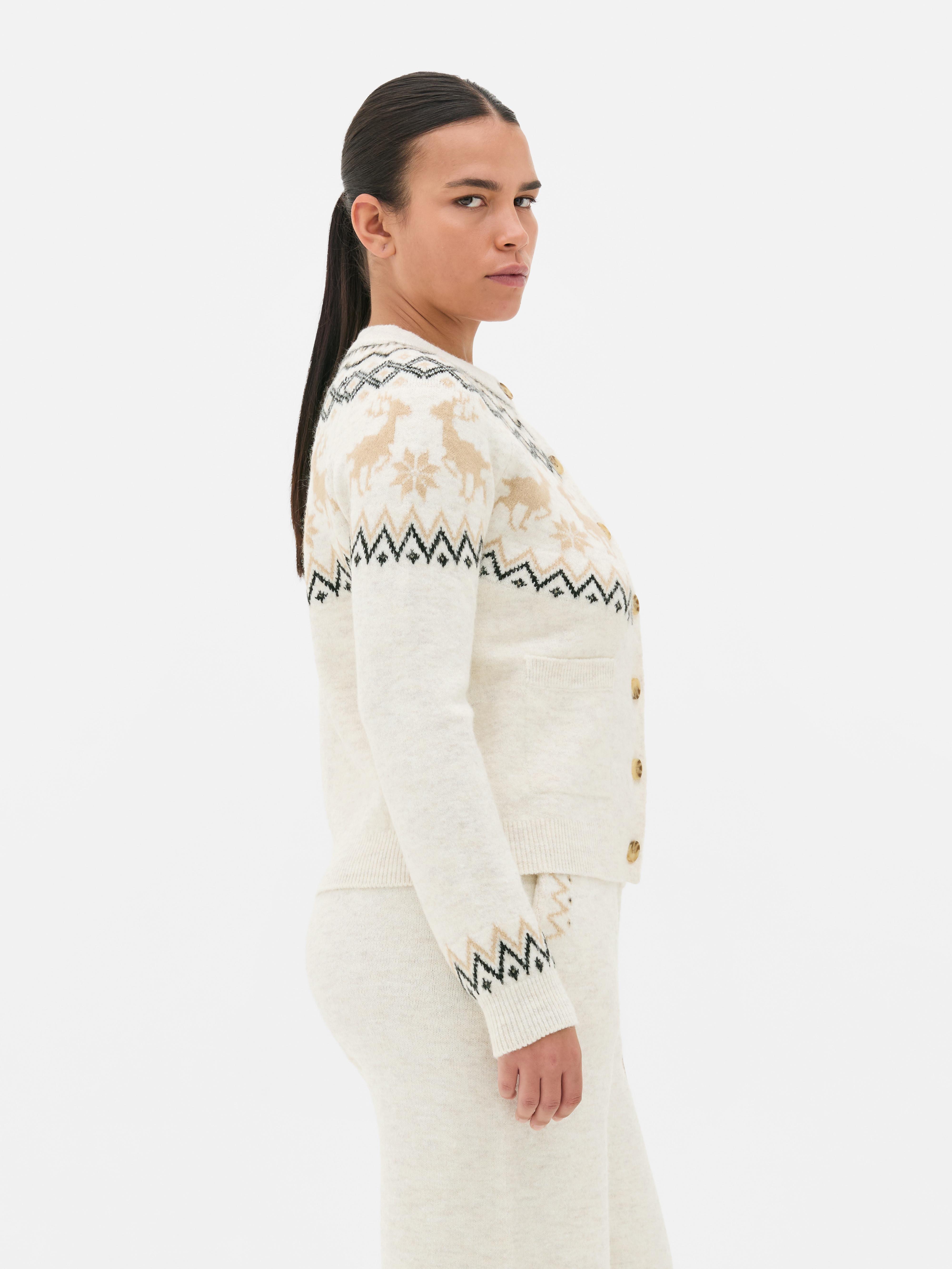 Christmas Fairisle Cardigan