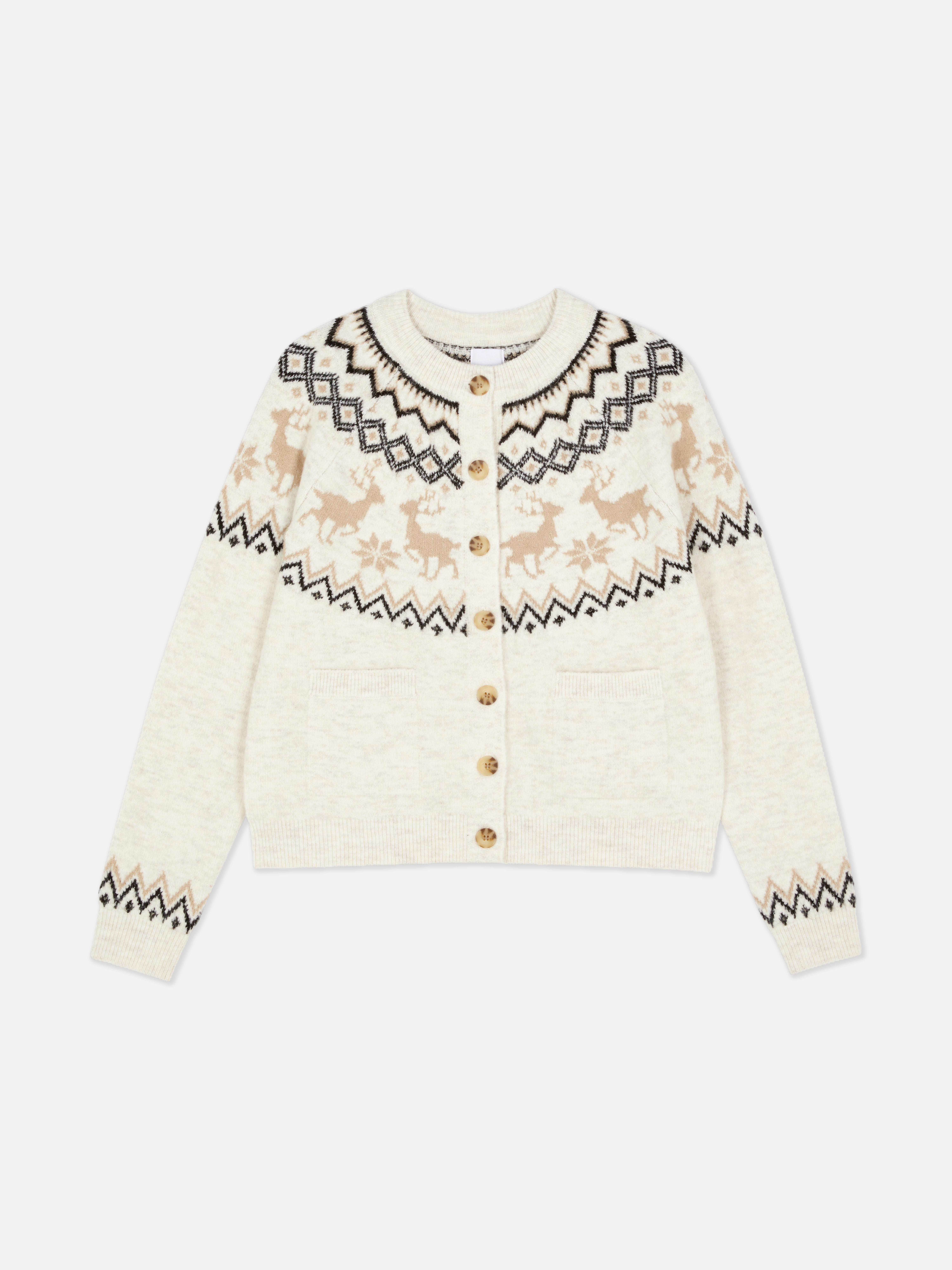 Christmas Fairisle Cardigan