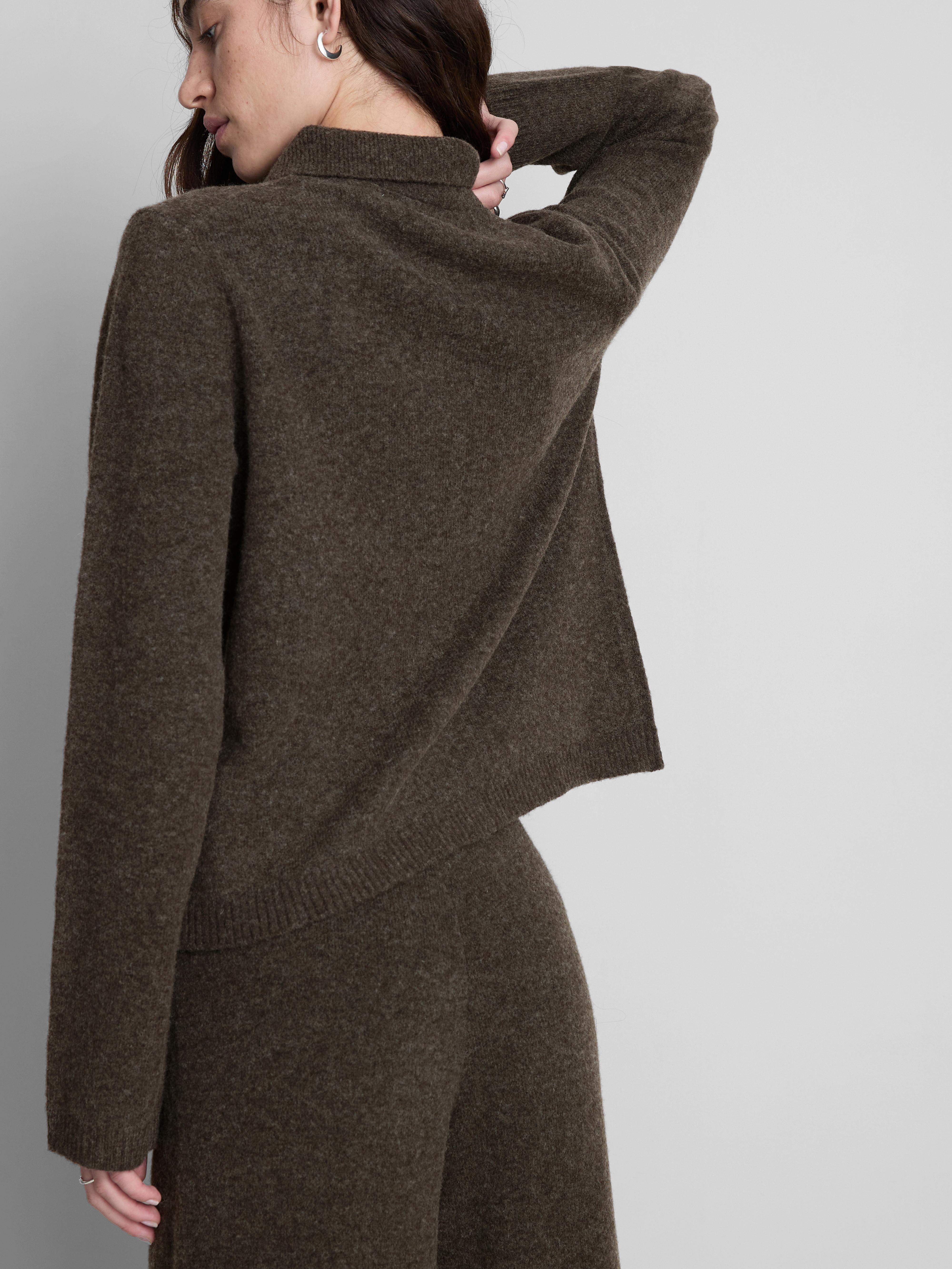 Knitted Patch Pocket Jacket