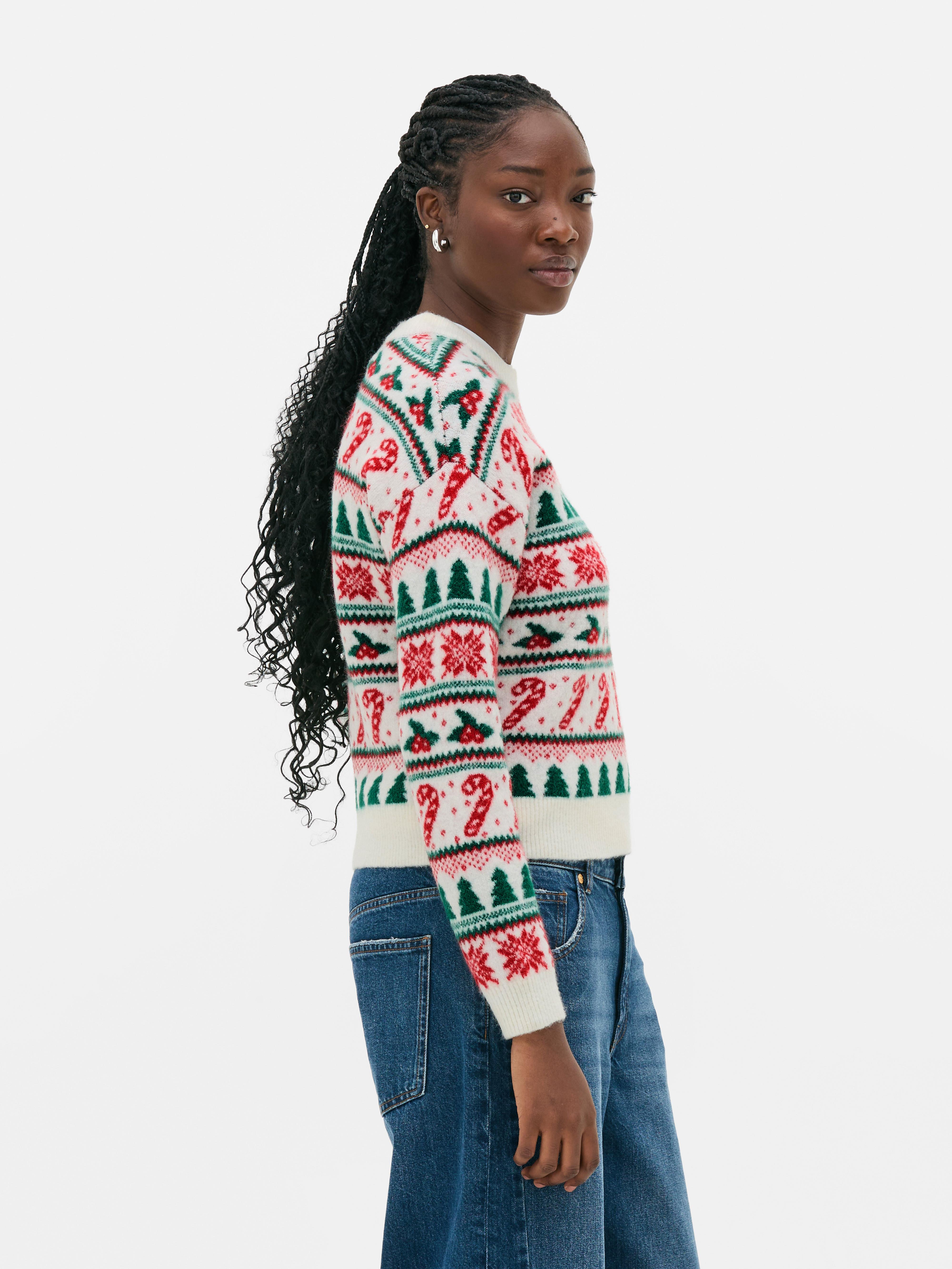 Christmas Retro Fair Isle Jumper