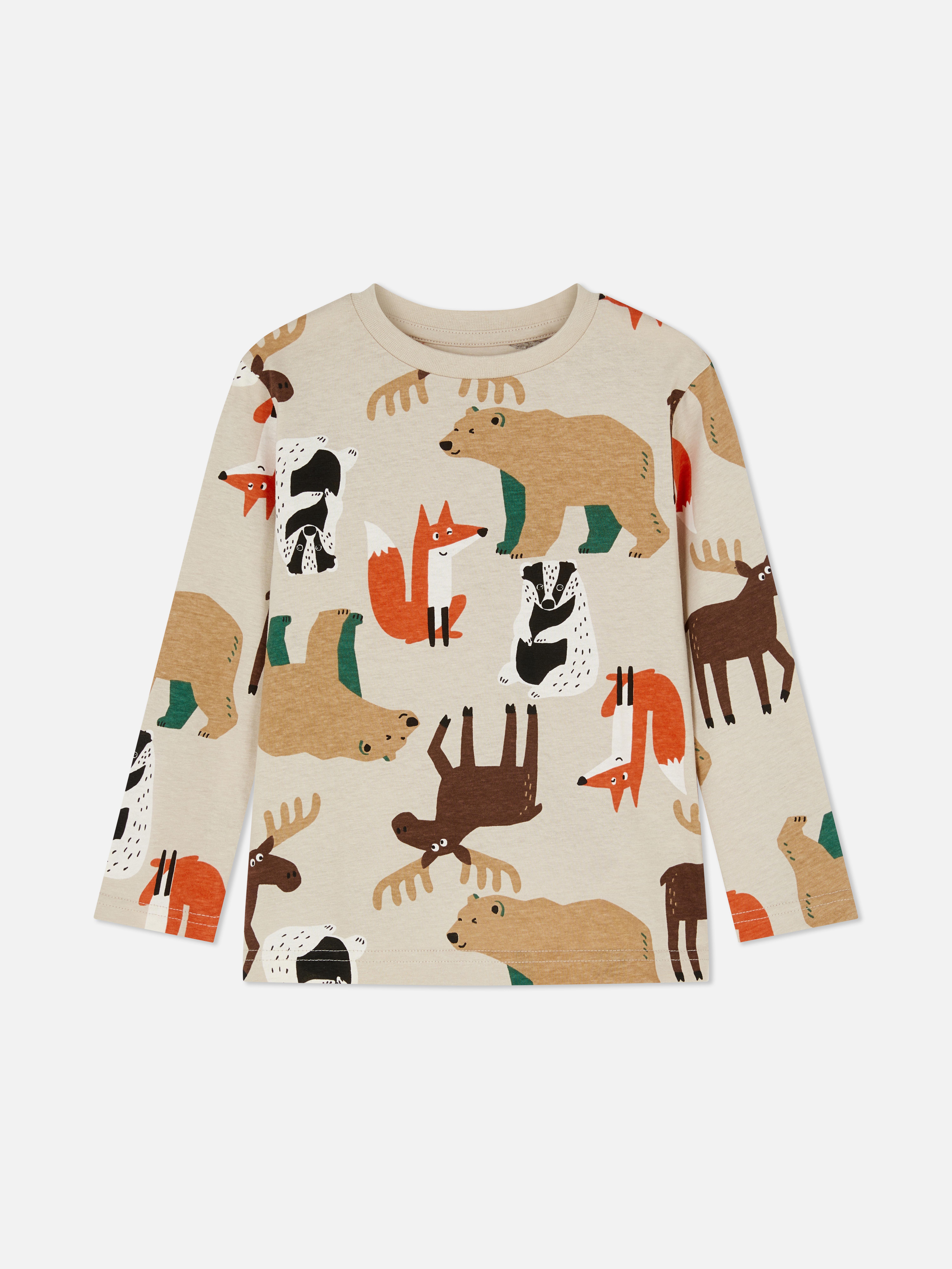 1.5-8yrs | Printed T-Shirt Stone