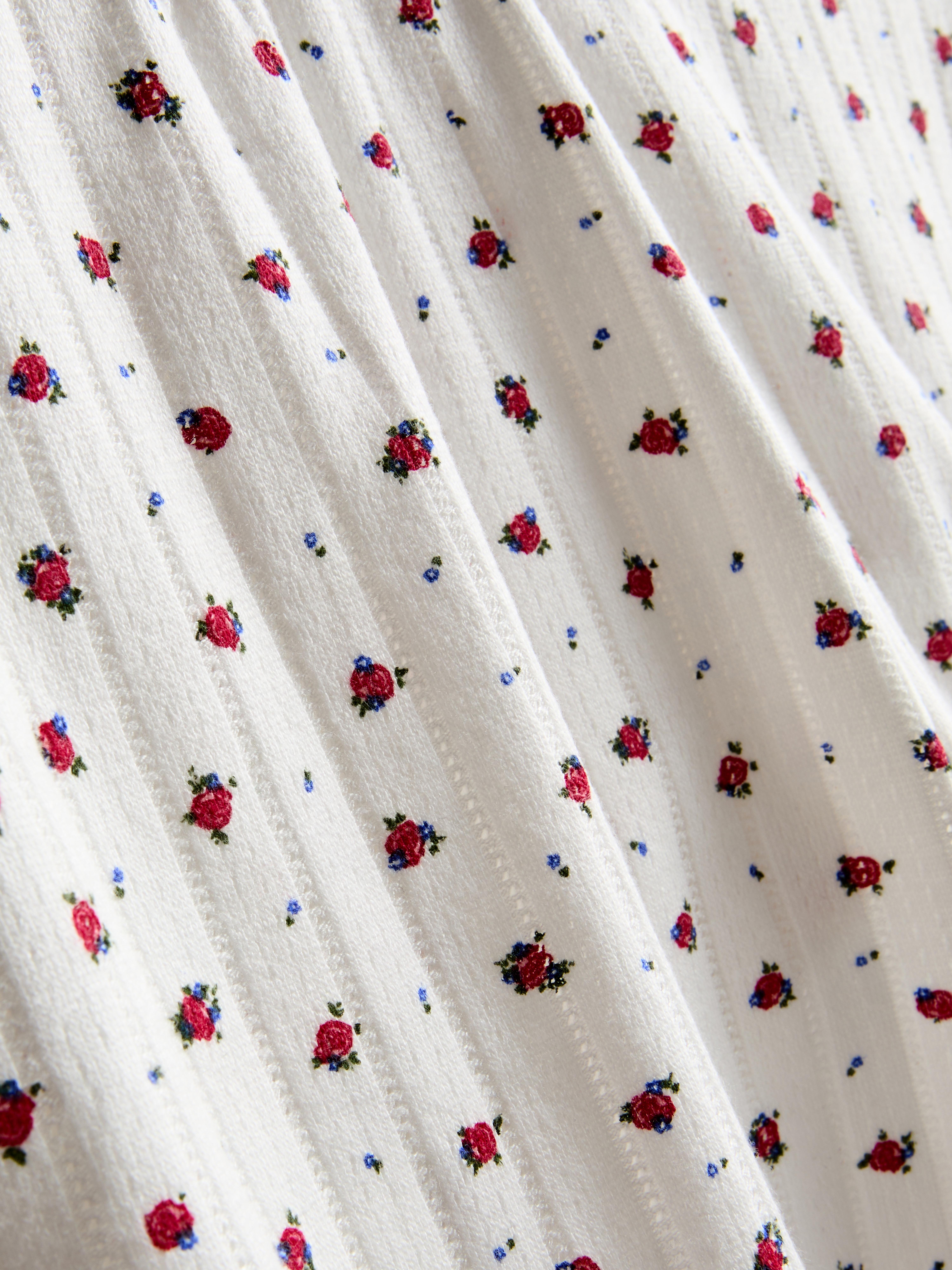 Women's Multi Printed Pointelle Pajama Shorts