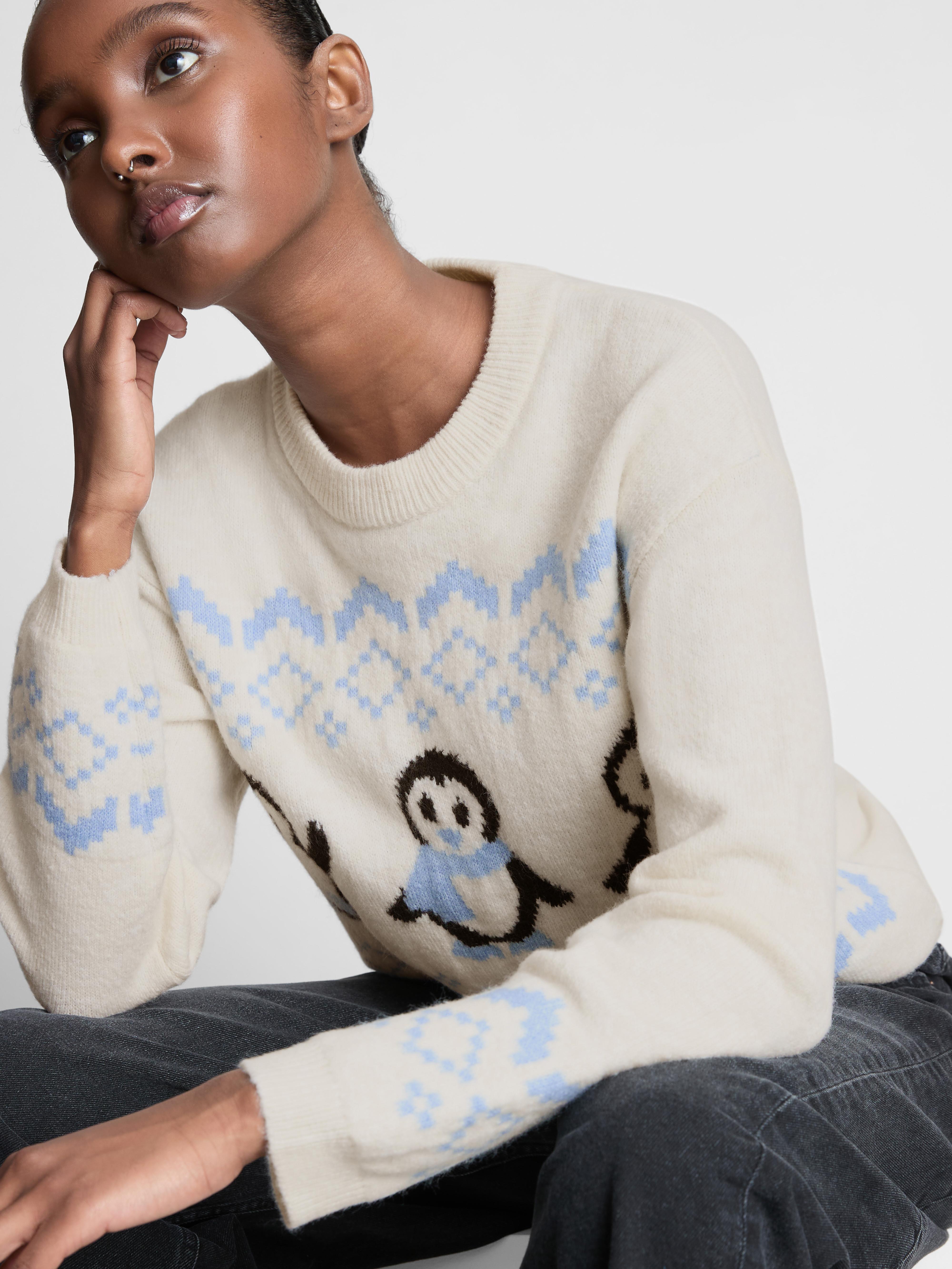 Christmas Knitted Graphic Jumper