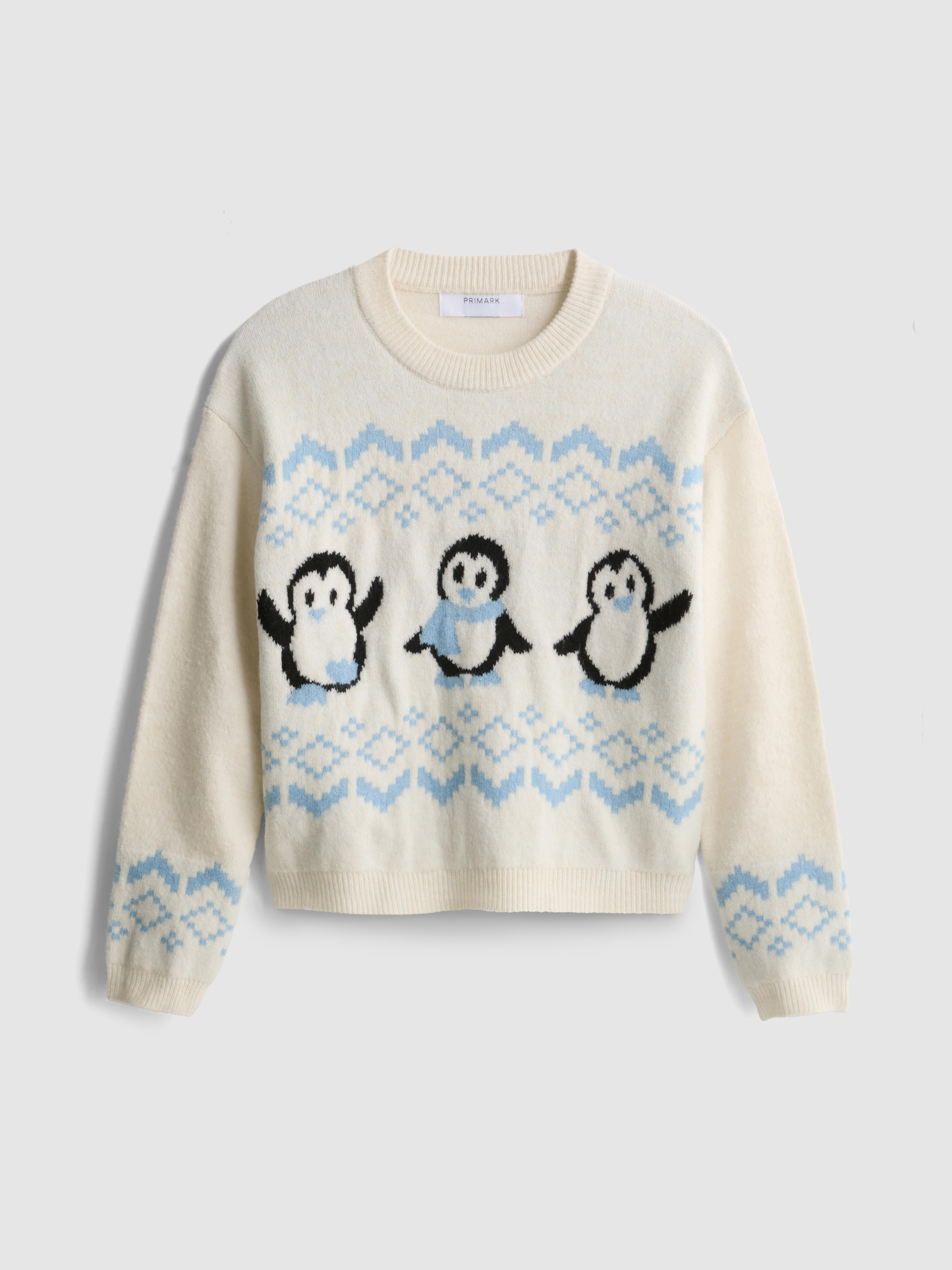 Christmas Knitted Graphic Jumper