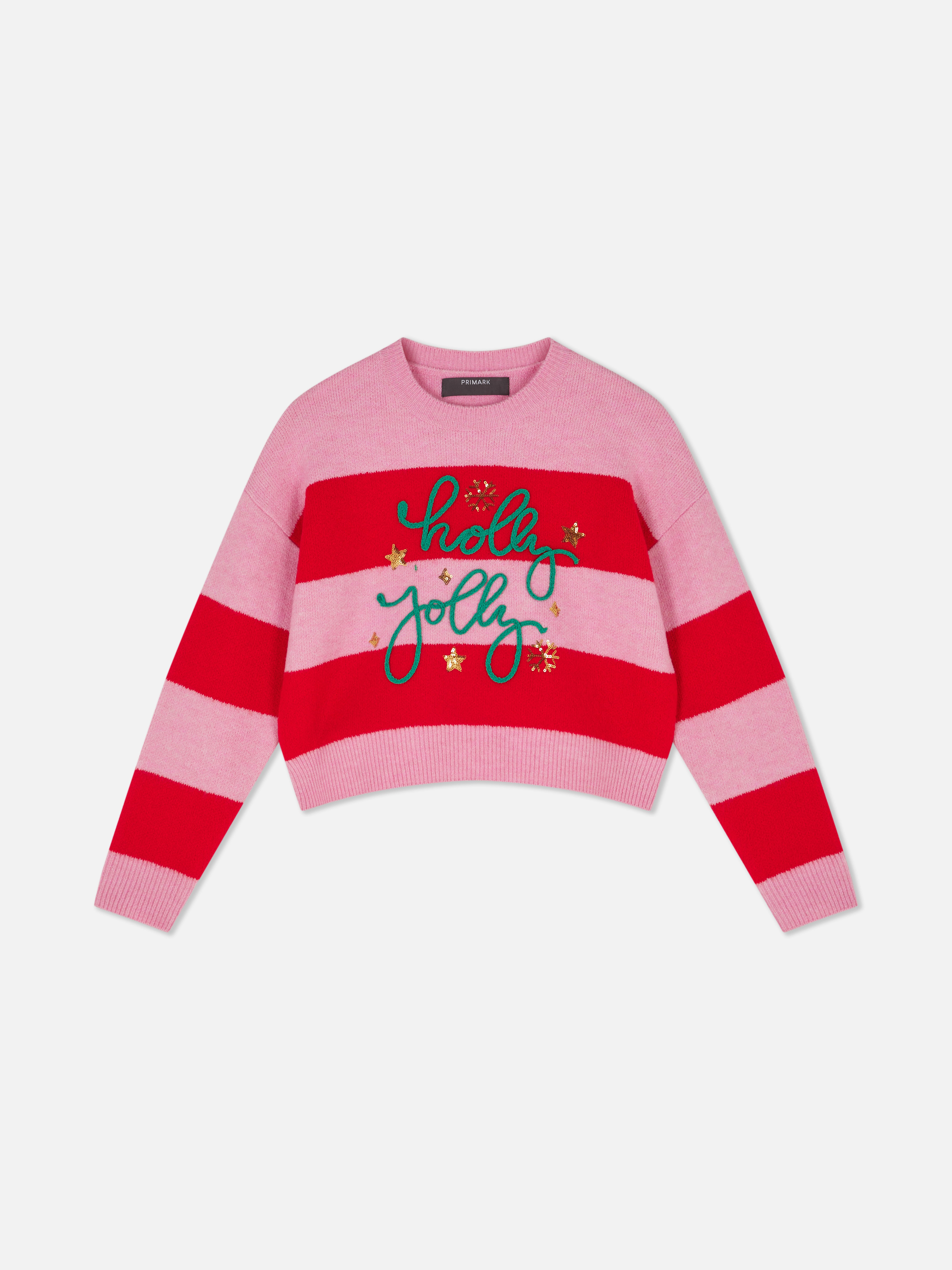 Pull de Noël « Holly Jolly »