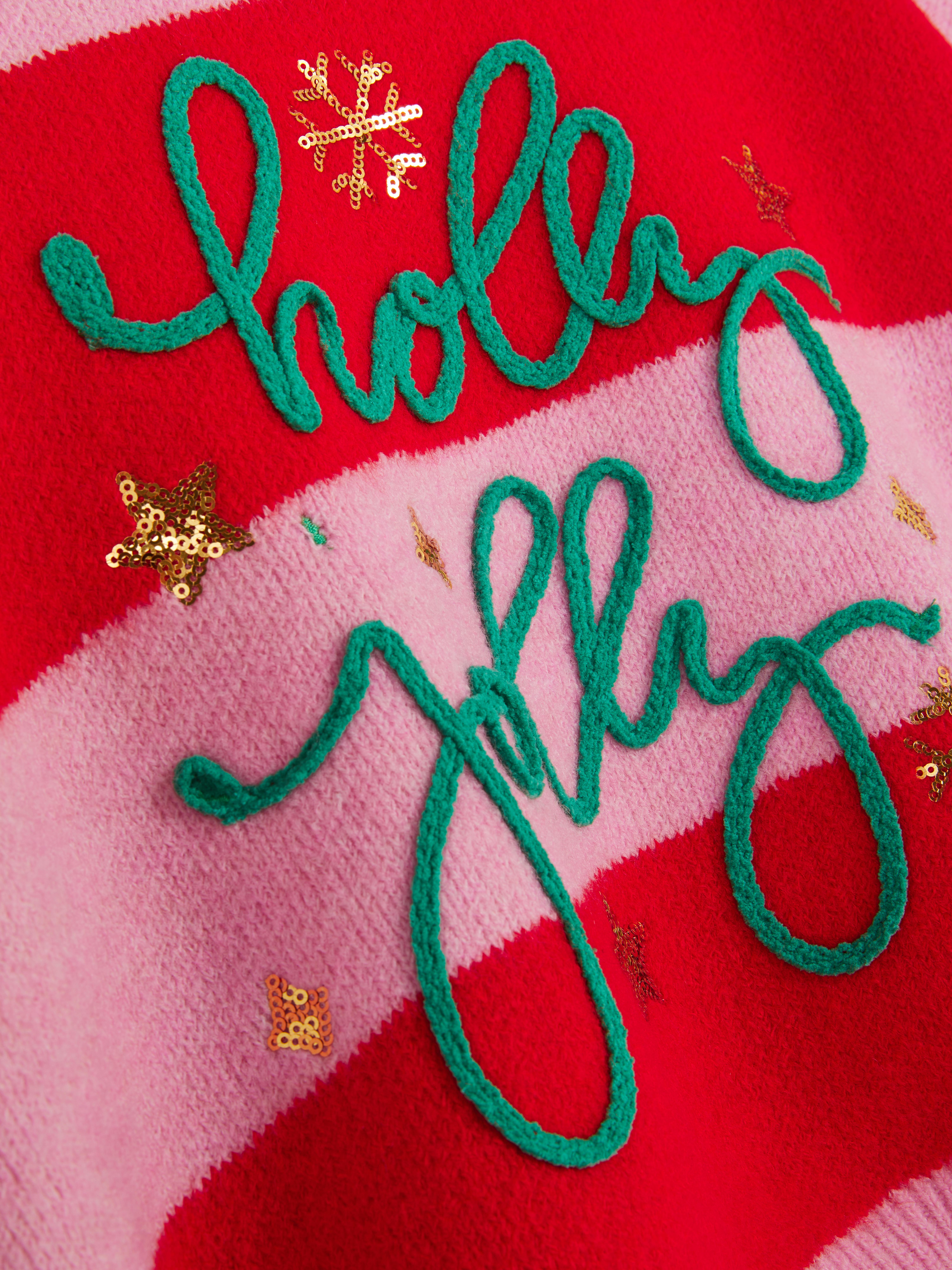 Pull de Noël « Holly Jolly »