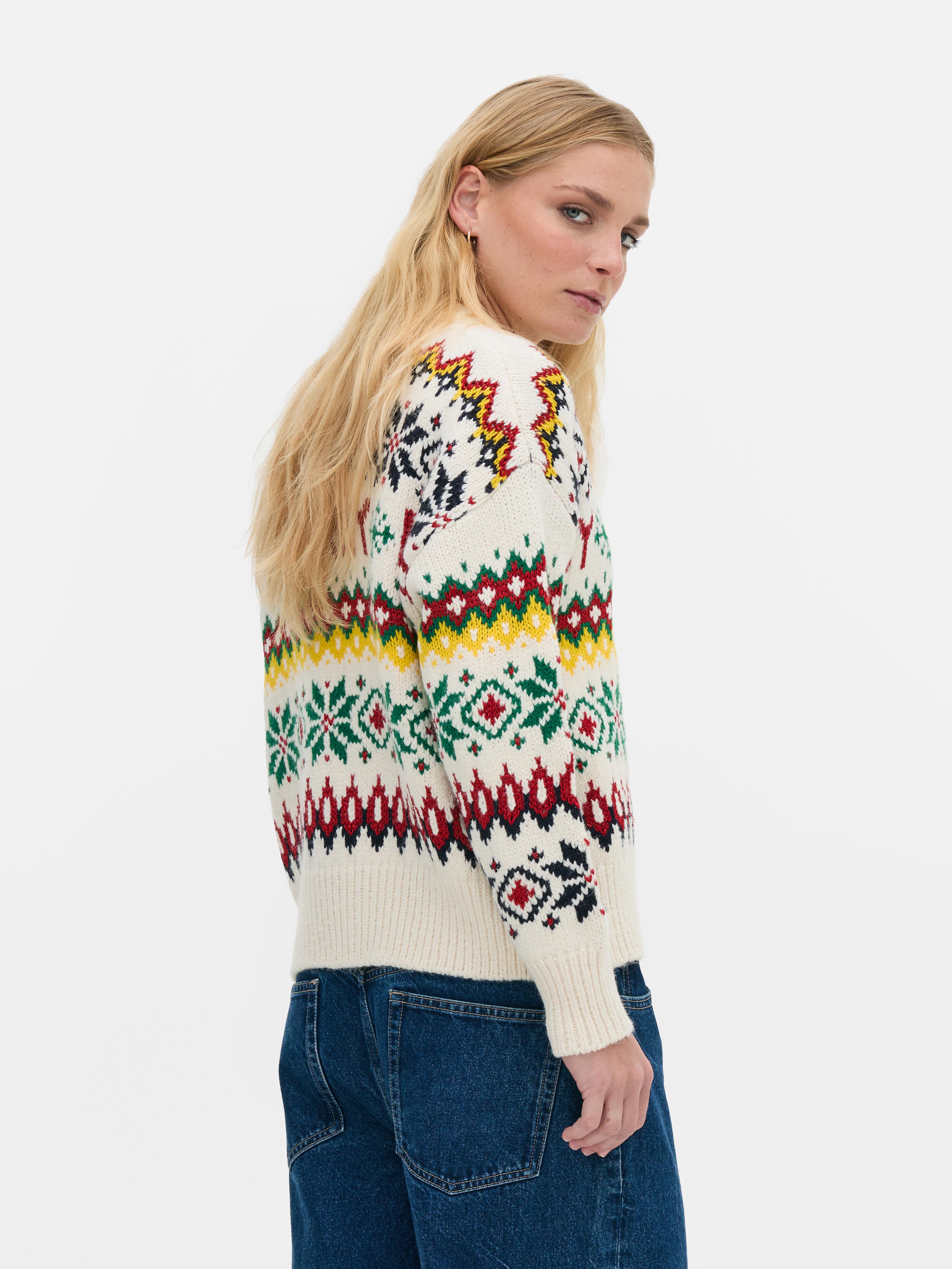 Jersey navideño retro «Merry»