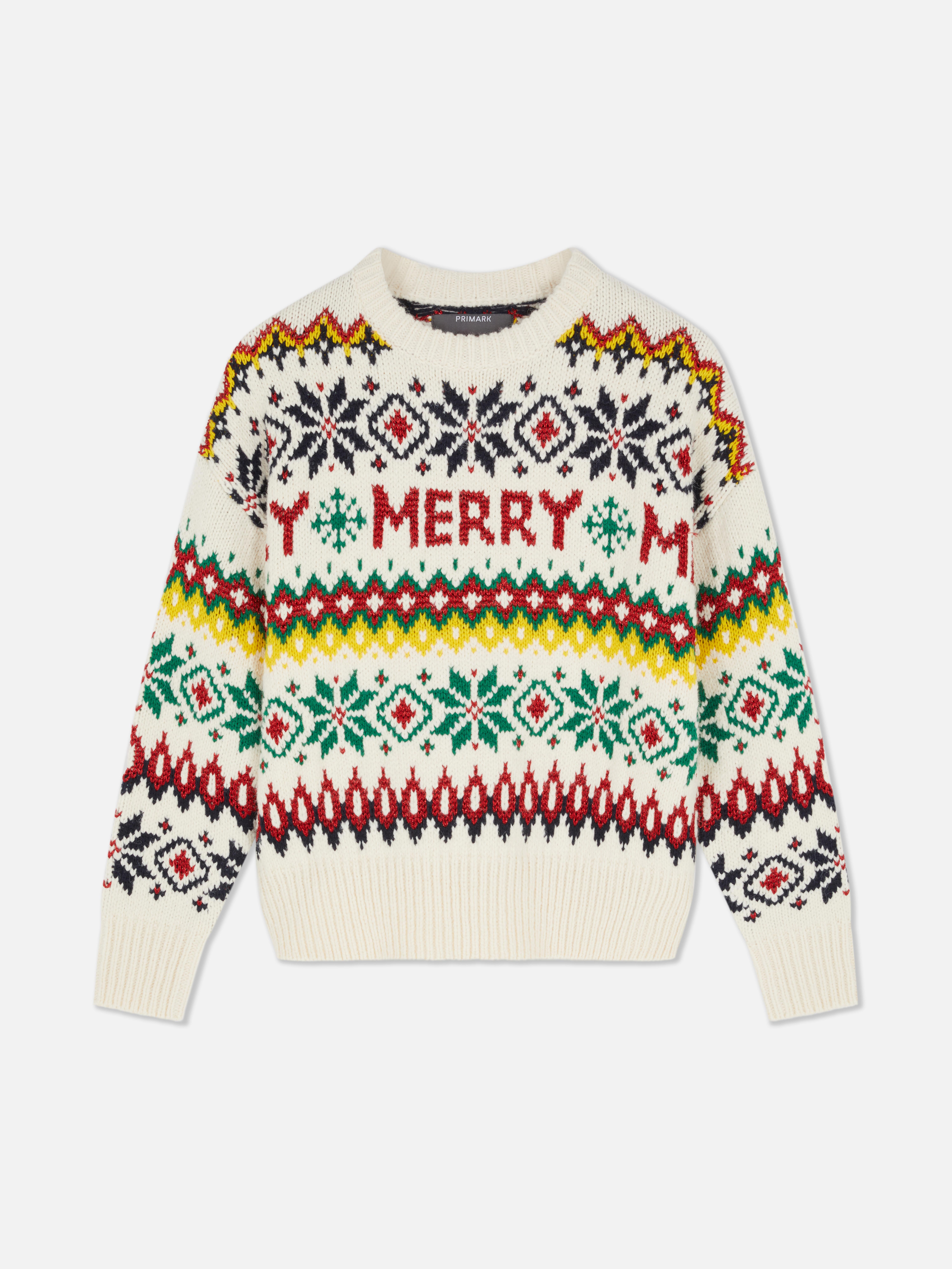 Jersey navideño retro «Merry»
