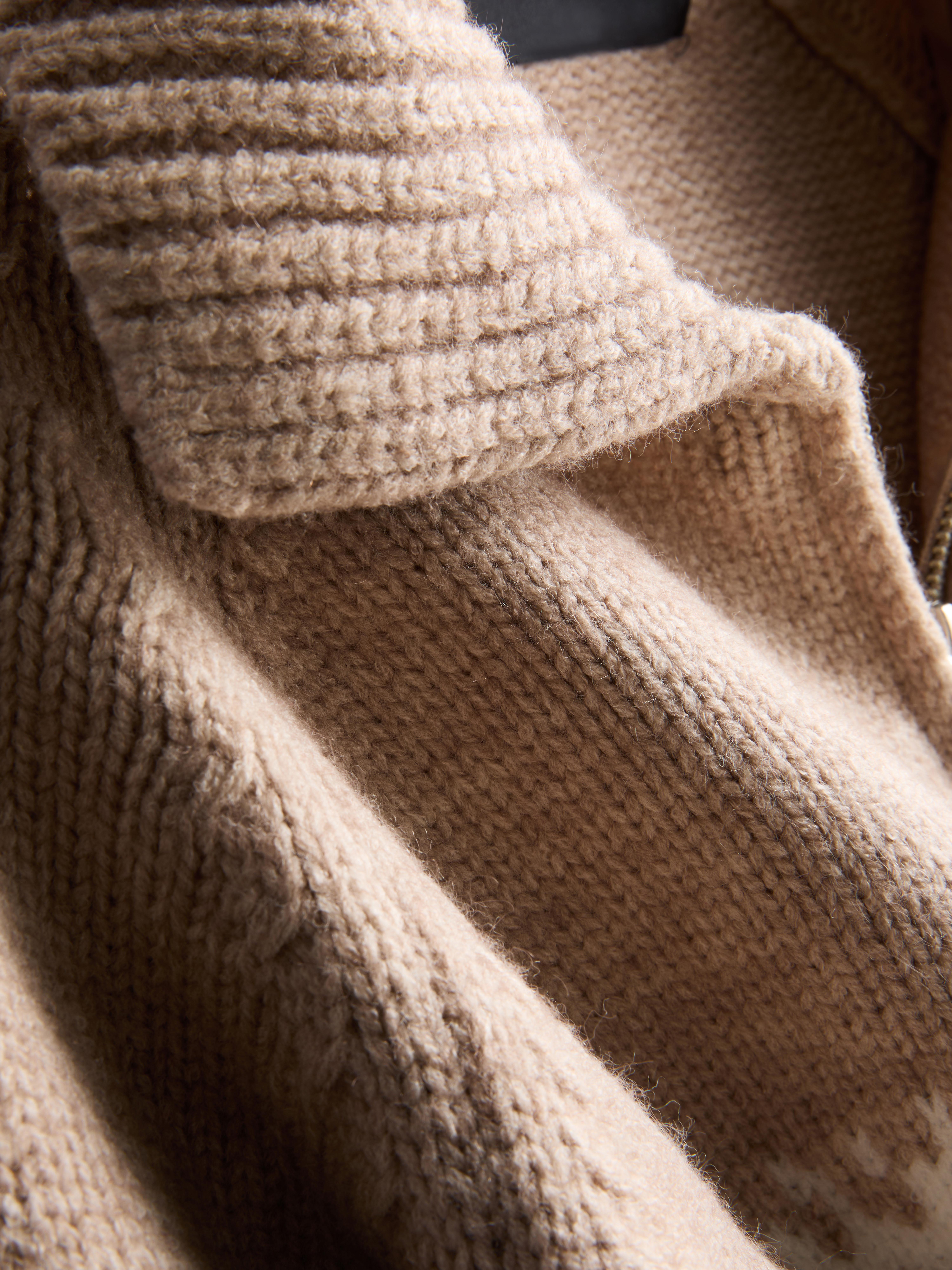 Christmas Zip Through Cardigan