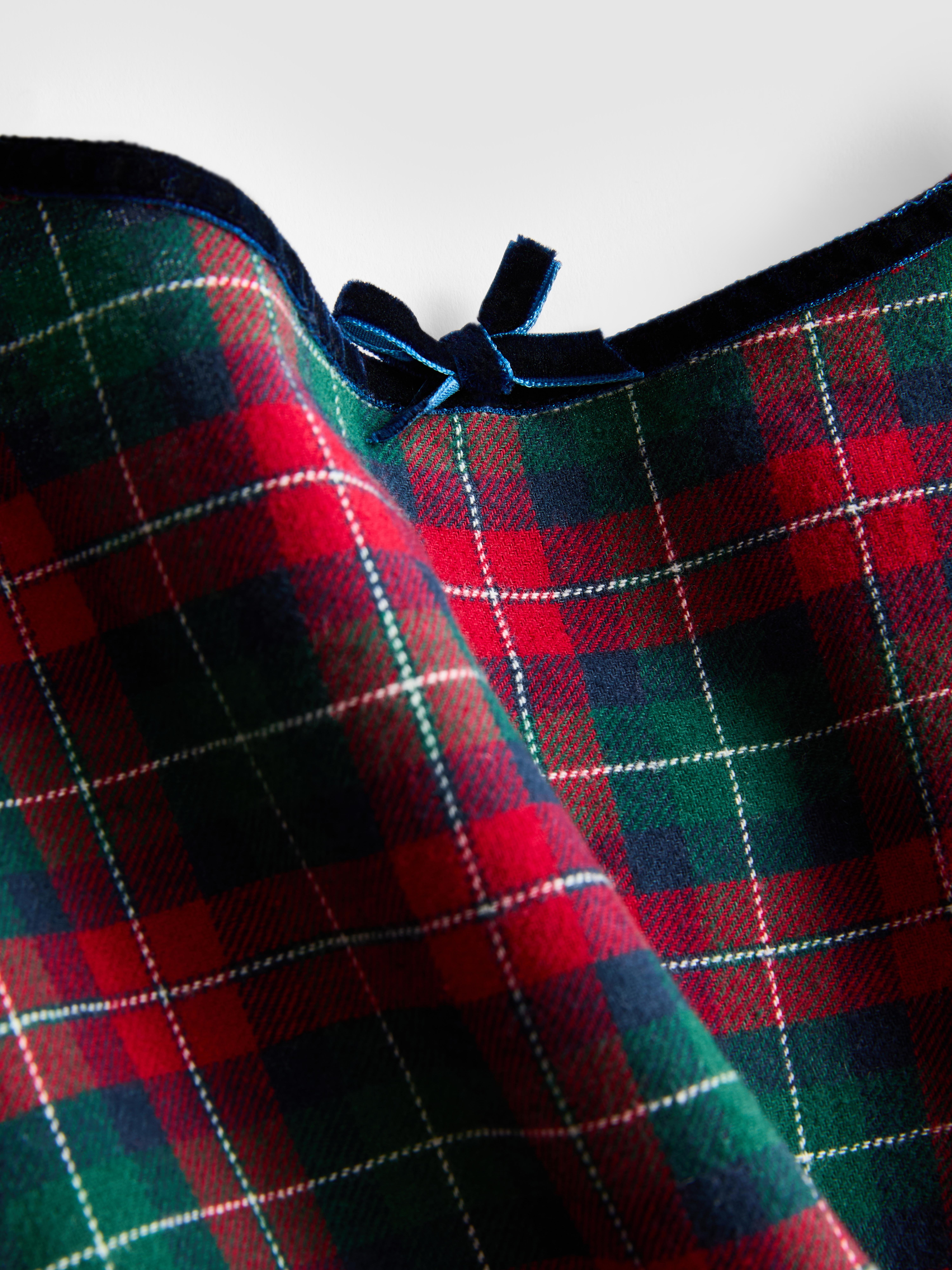 Flannel Bow Cami Pyjama Top