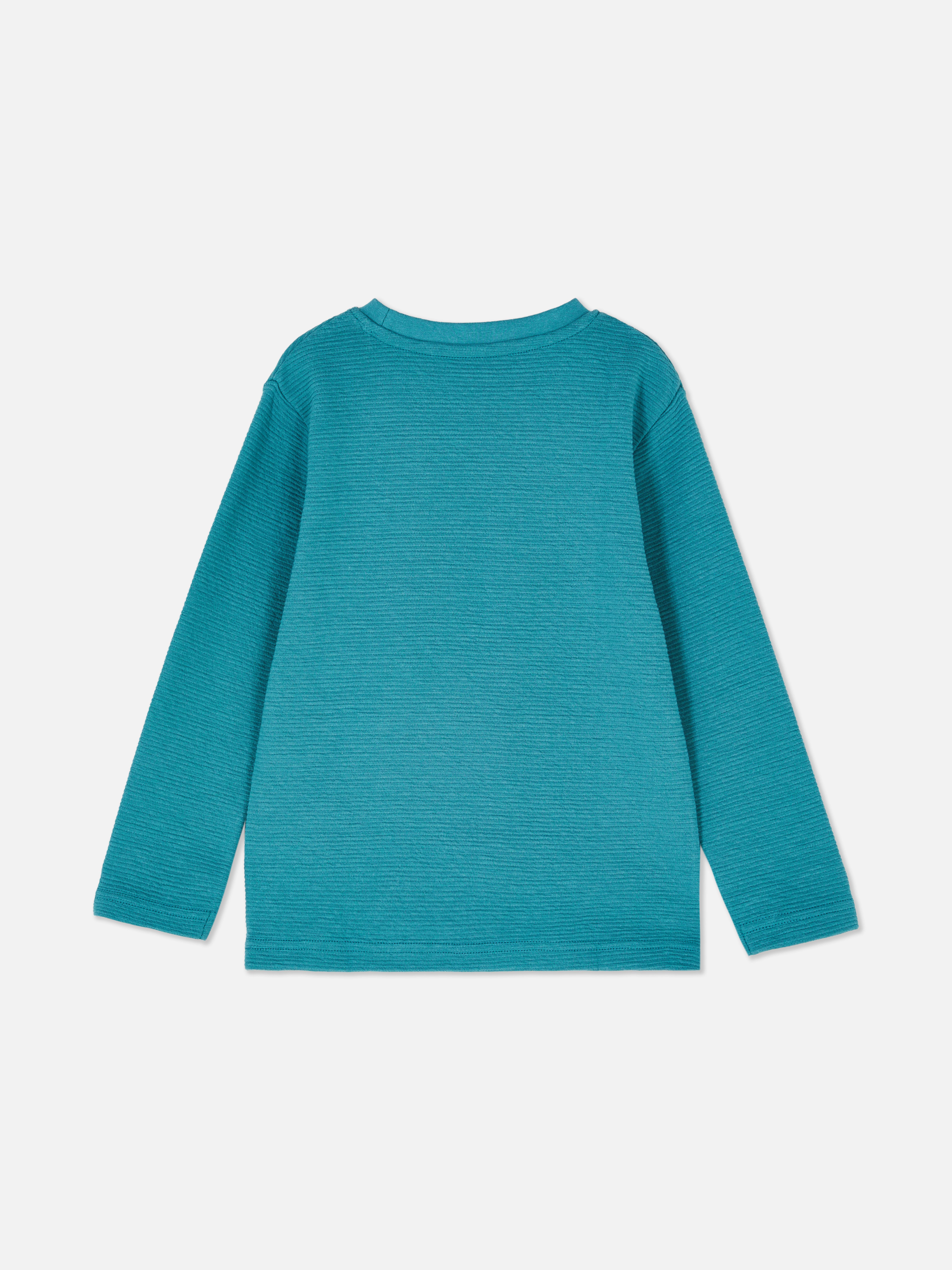 1.5-8yrs | Ottoman Textured Long Sleeve T-Shirt