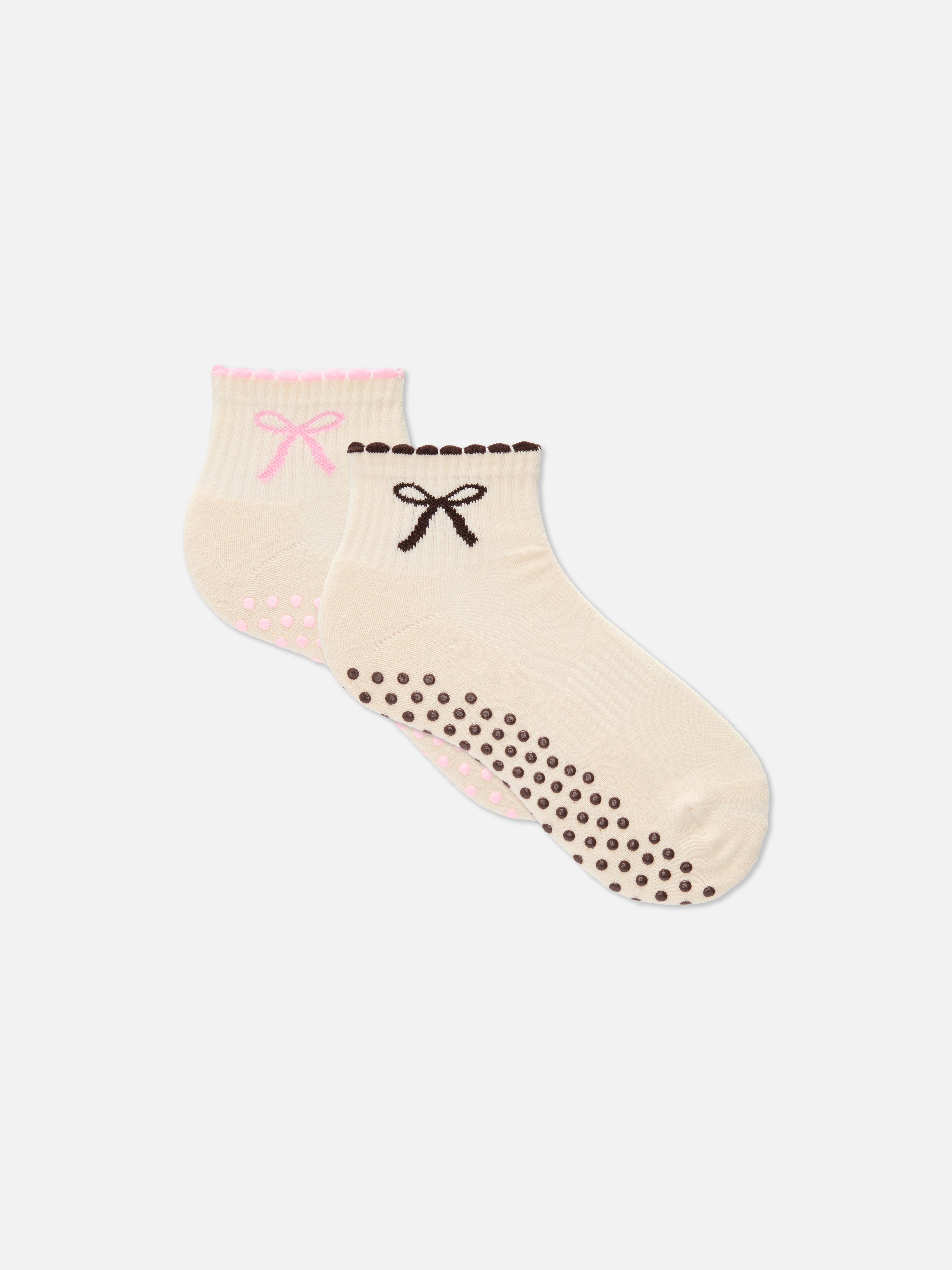Pack de 2 pares de calcetines con caña de 1/4