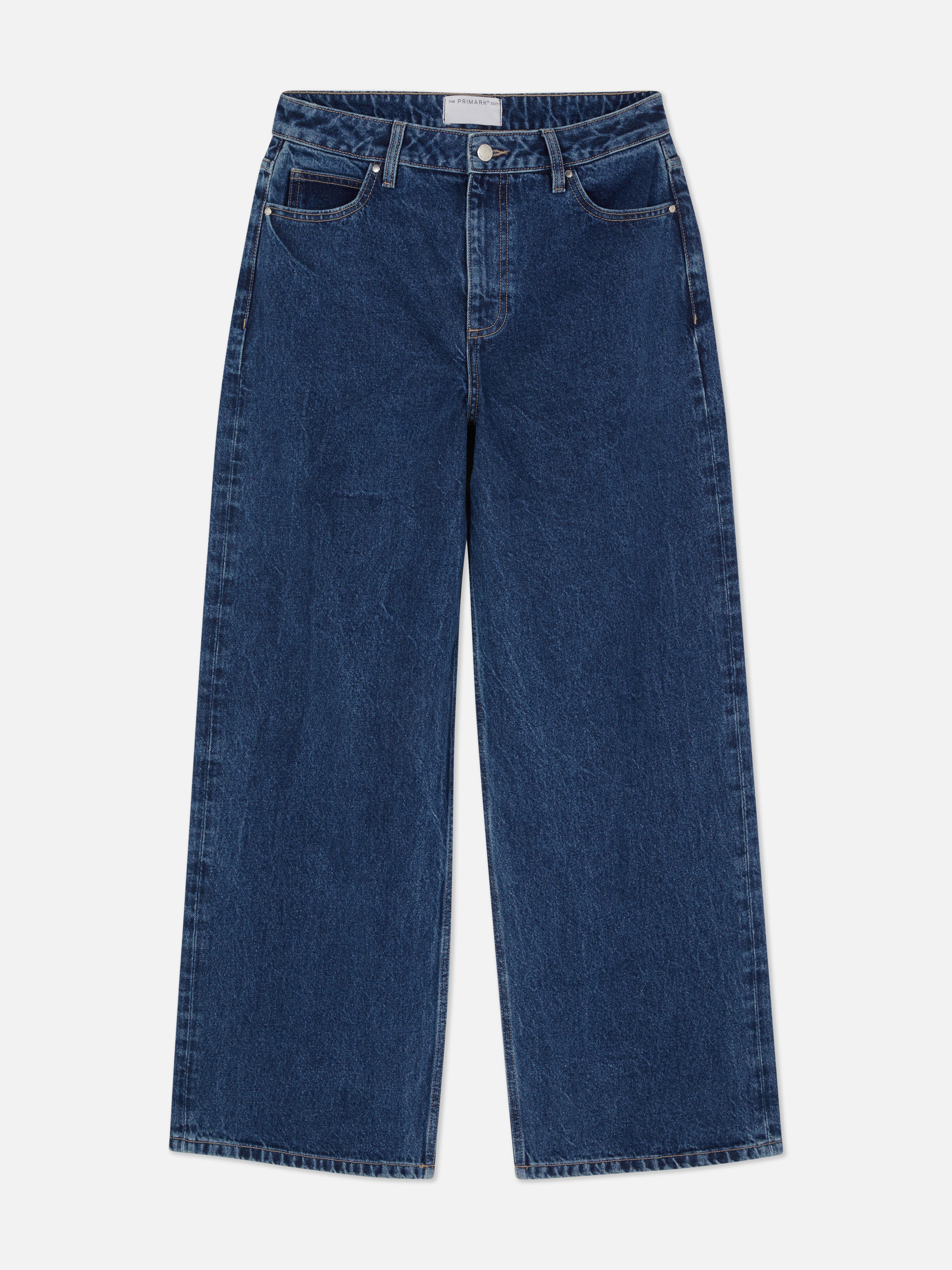 Jean large taille haute The Edit