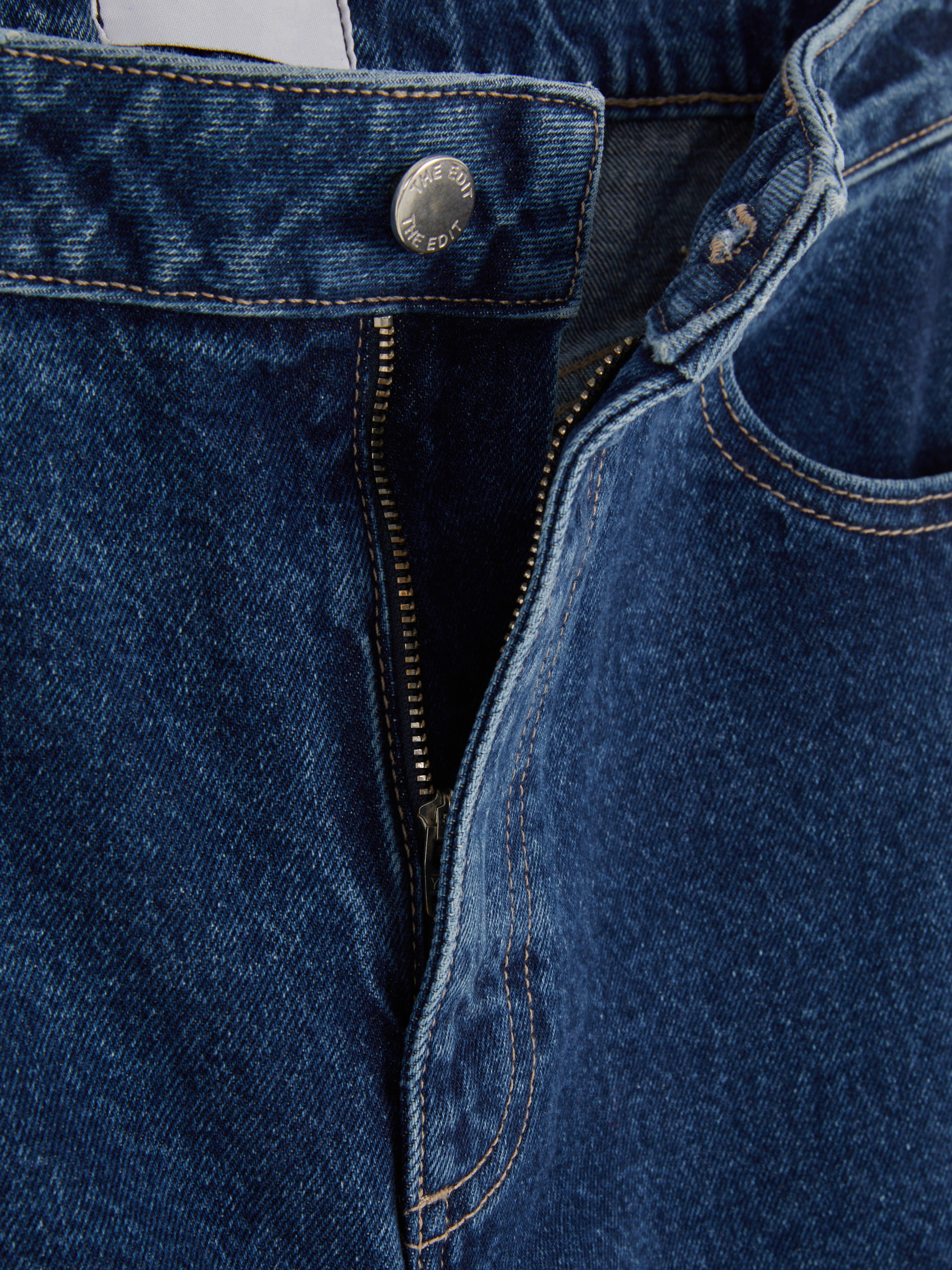 Jean large taille haute The Edit