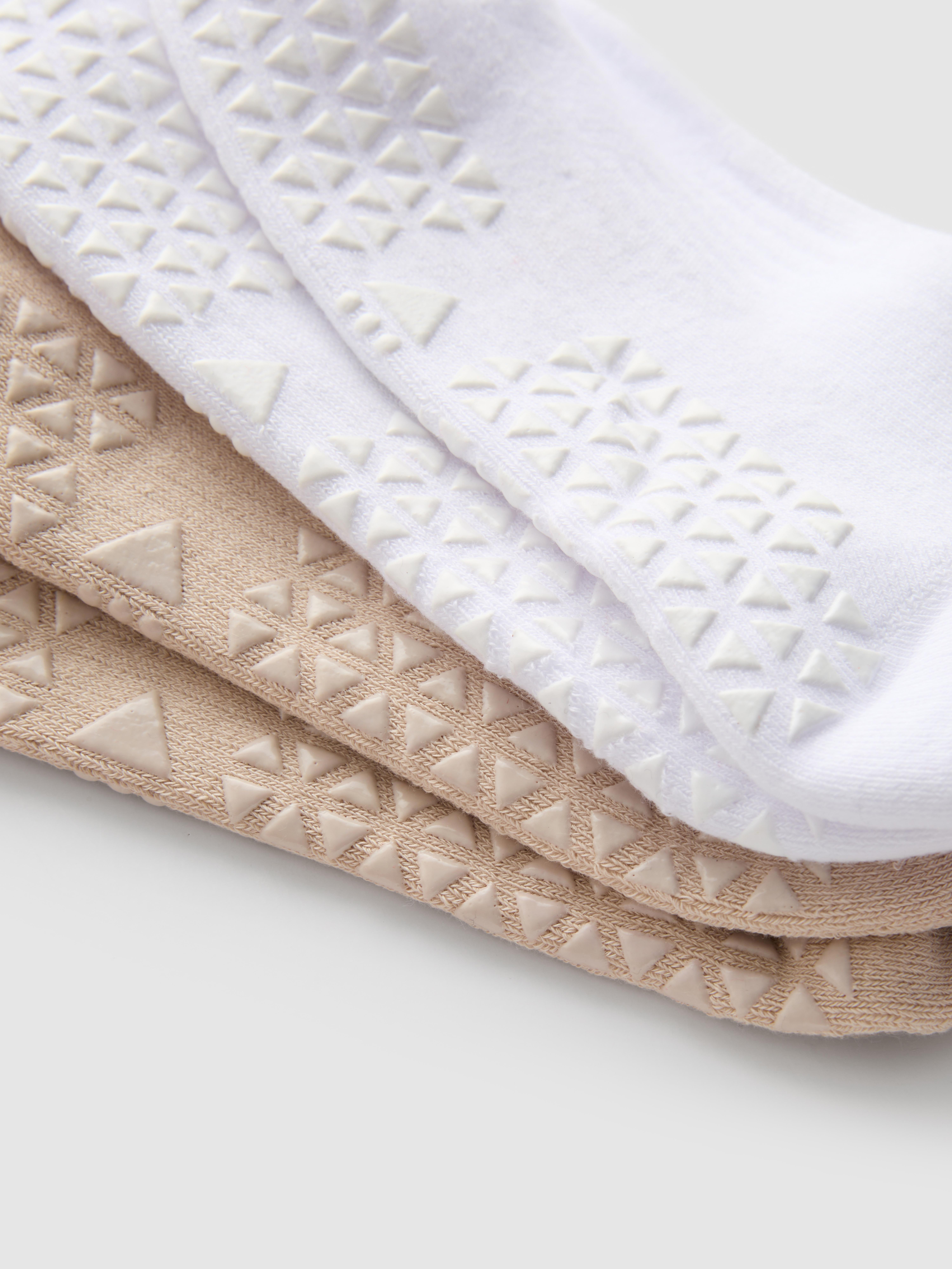 2pk Cotton Blend Yoga Crew Socks