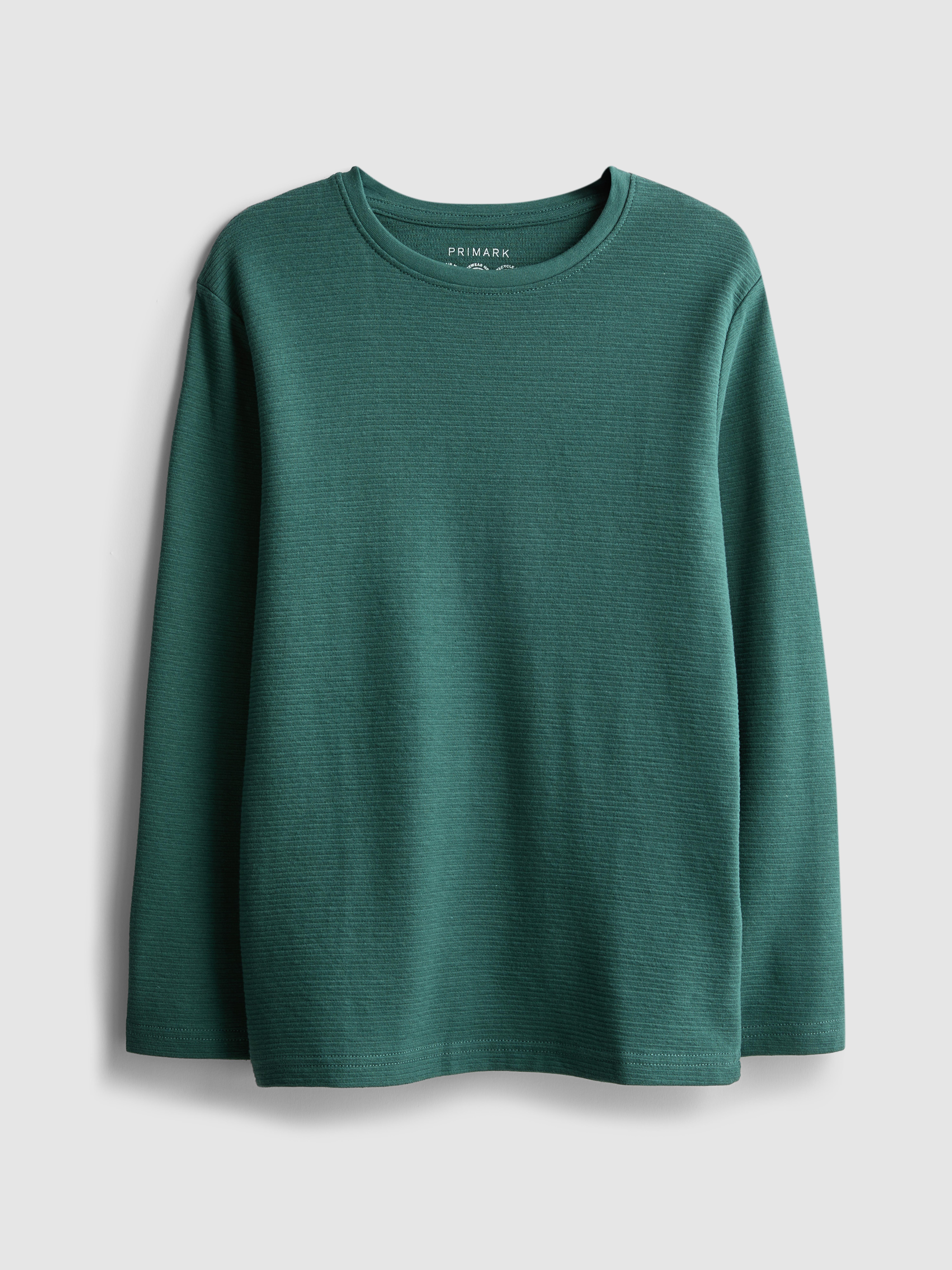 7-15yrs | Ottoman Textured Long Sleeve T-Shirt