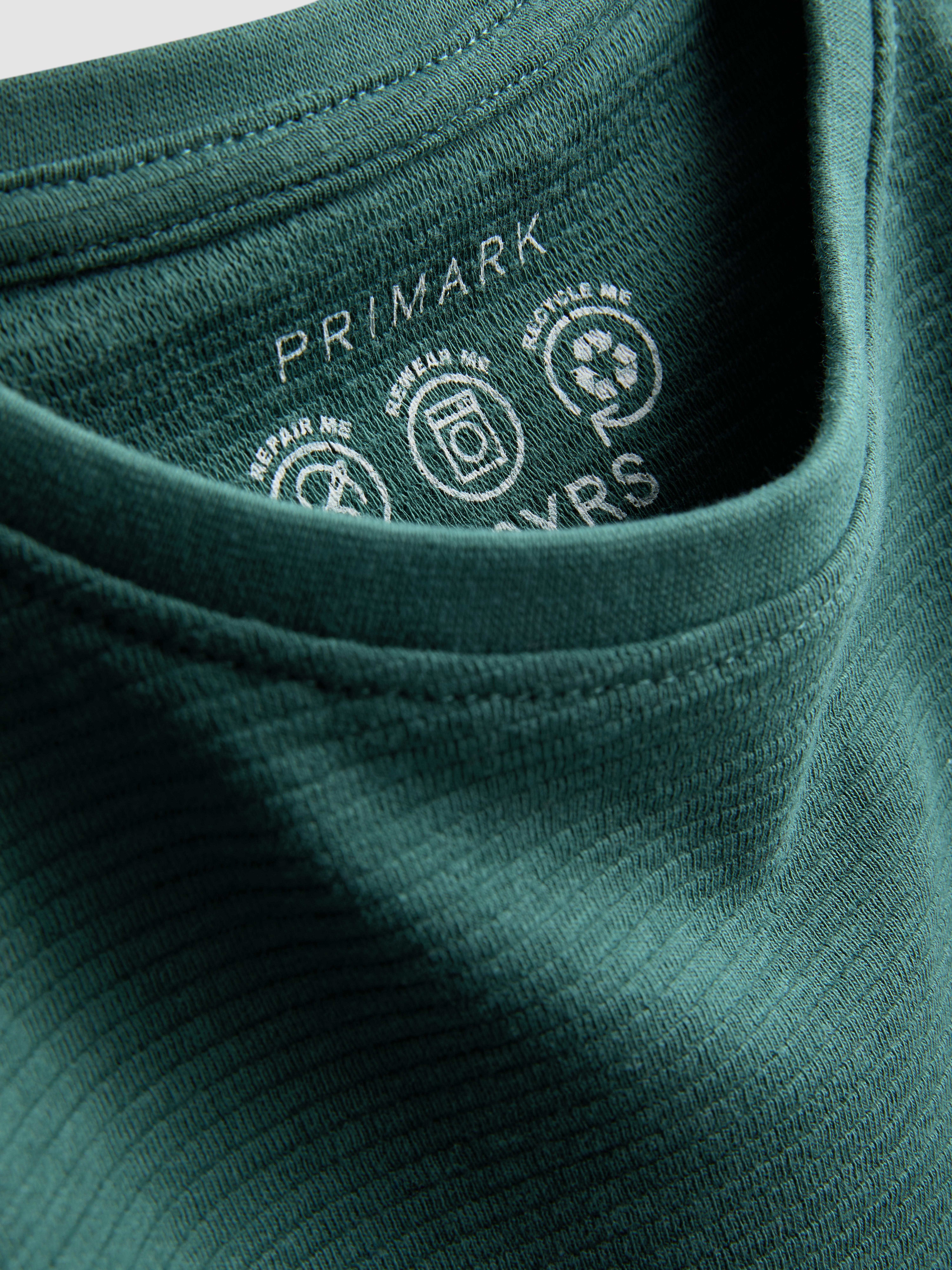7-15yrs | Ottoman Textured Long Sleeve T-Shirt