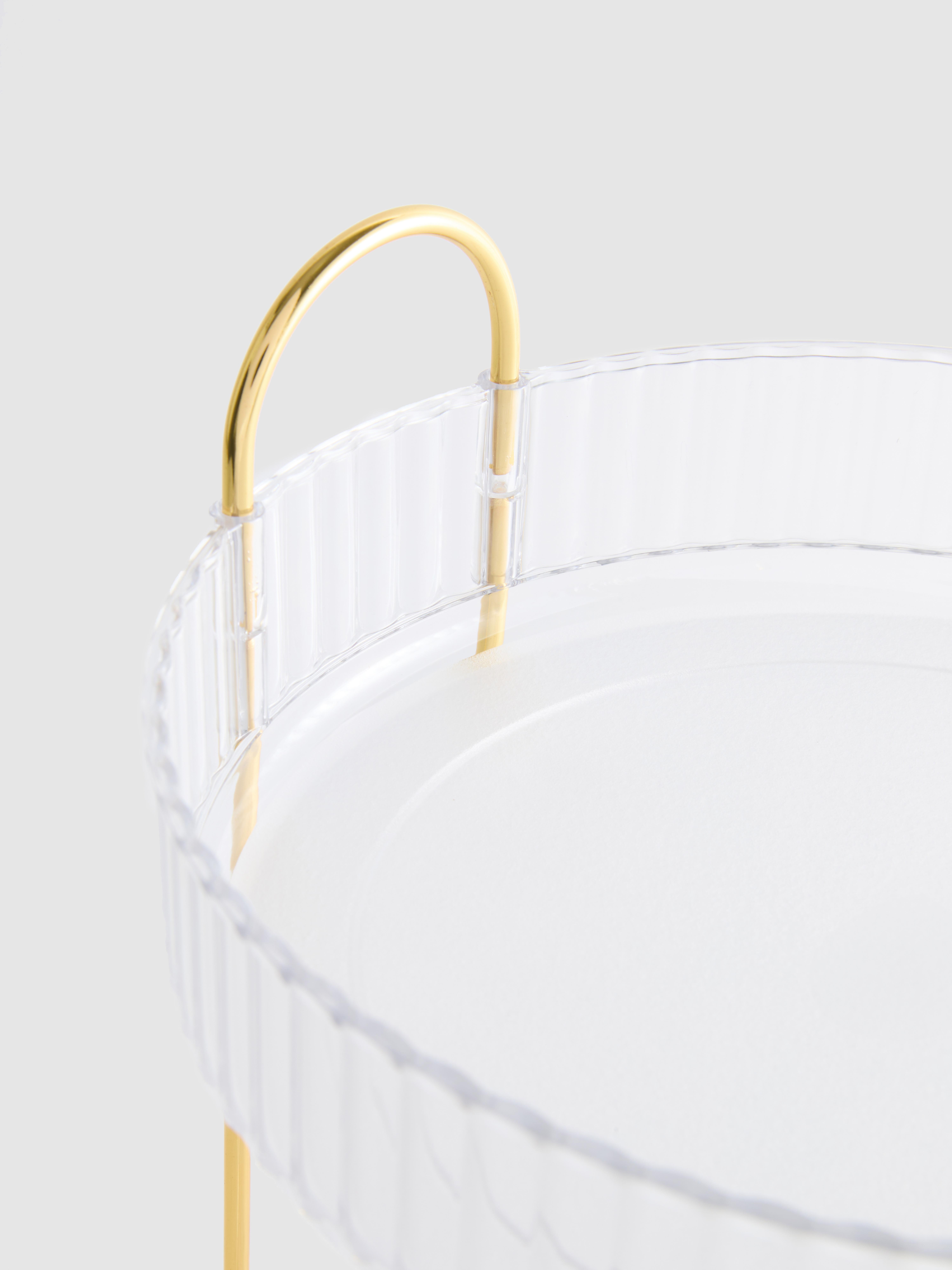 2 Tier Rotating Cosmetic Storage
