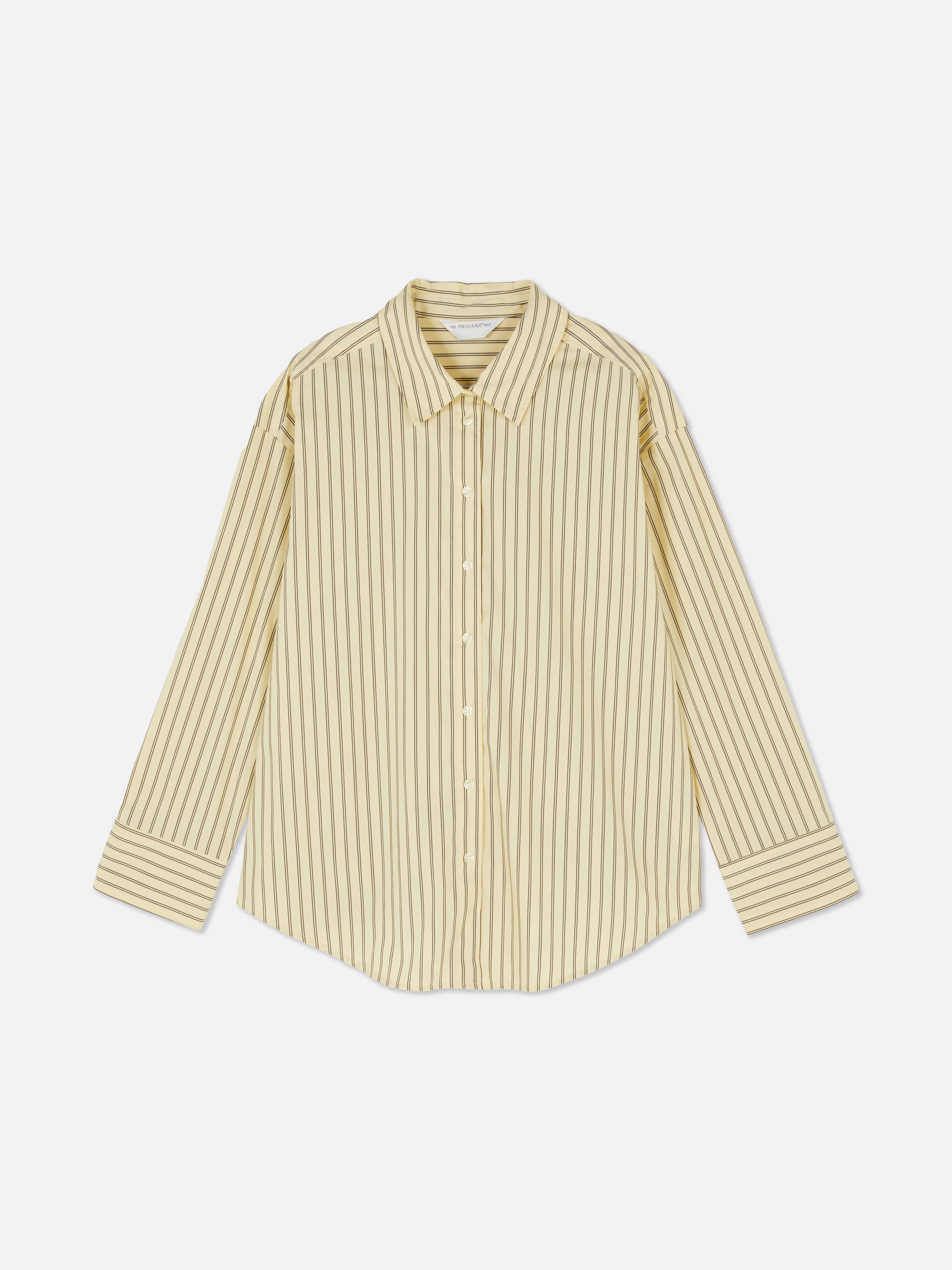 Camisa popelina riscas The Edit
